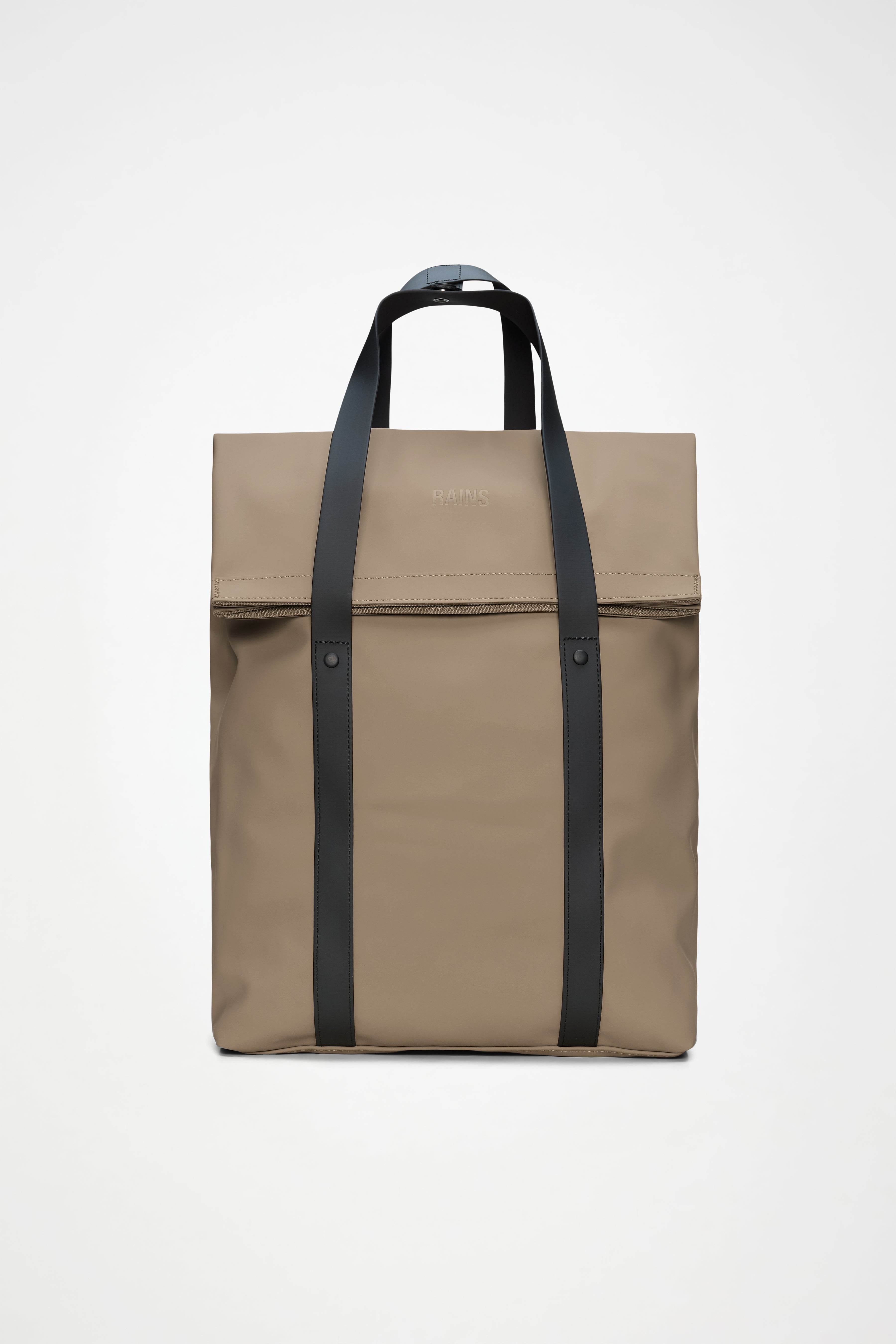 RAINS 2 Way Tote Backpack Beige 15L H42 x D12 x W30 cm Backpack
