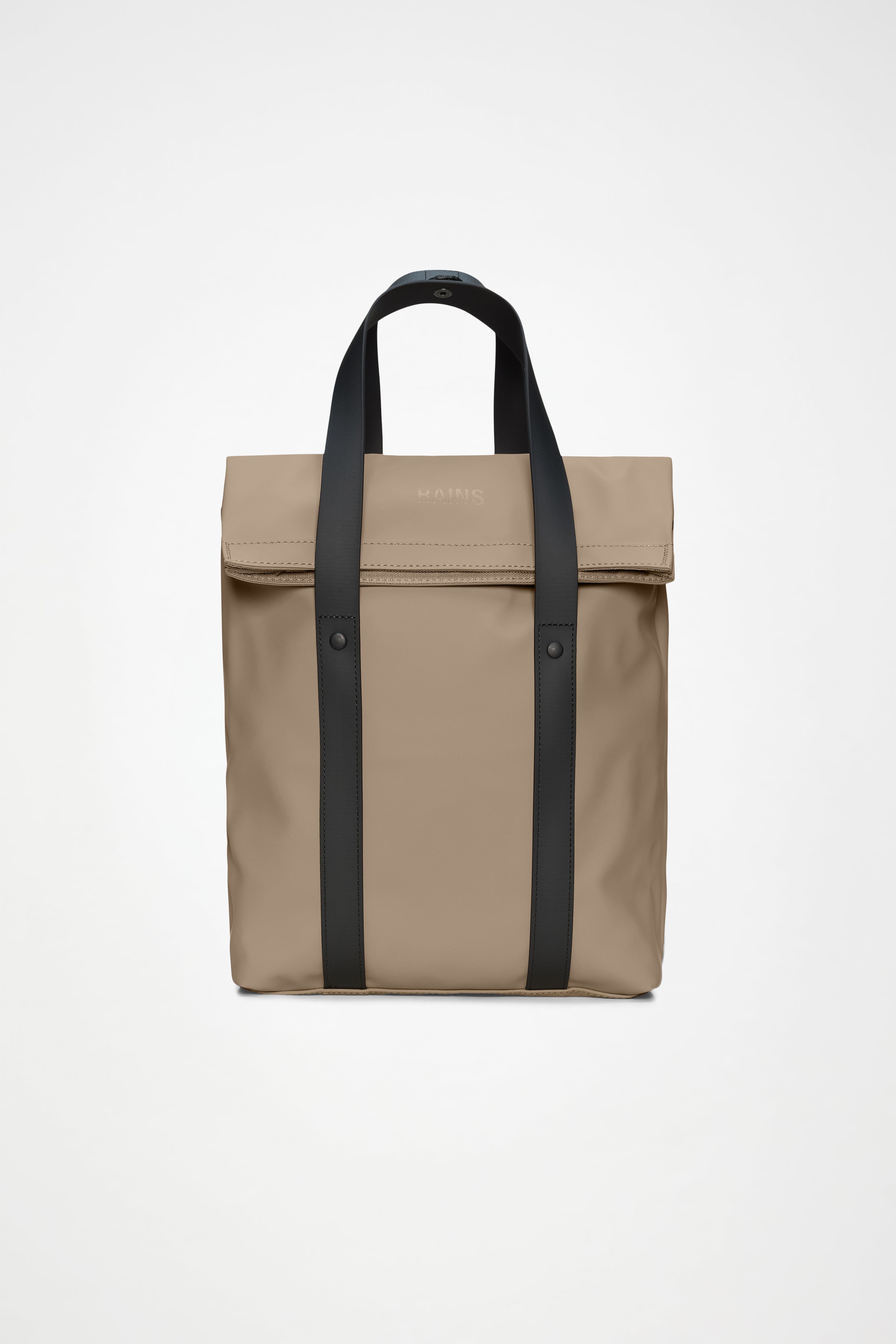 RAINS 2 Way Tote Backpack Mini Beige 8L H35.50 x D9 x W25 cm Backpack