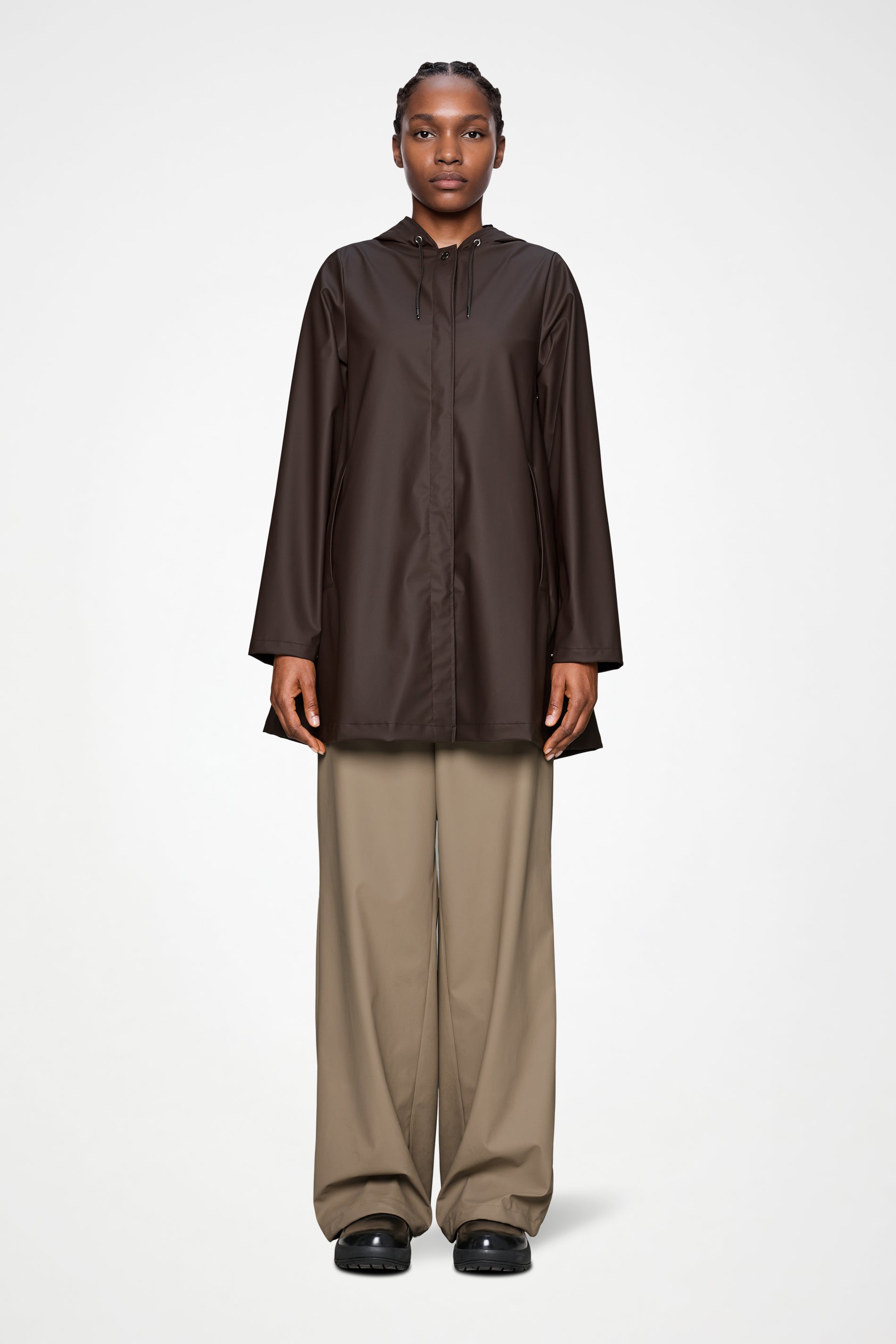 RAINS A-Line W Jacket Bark Jacket