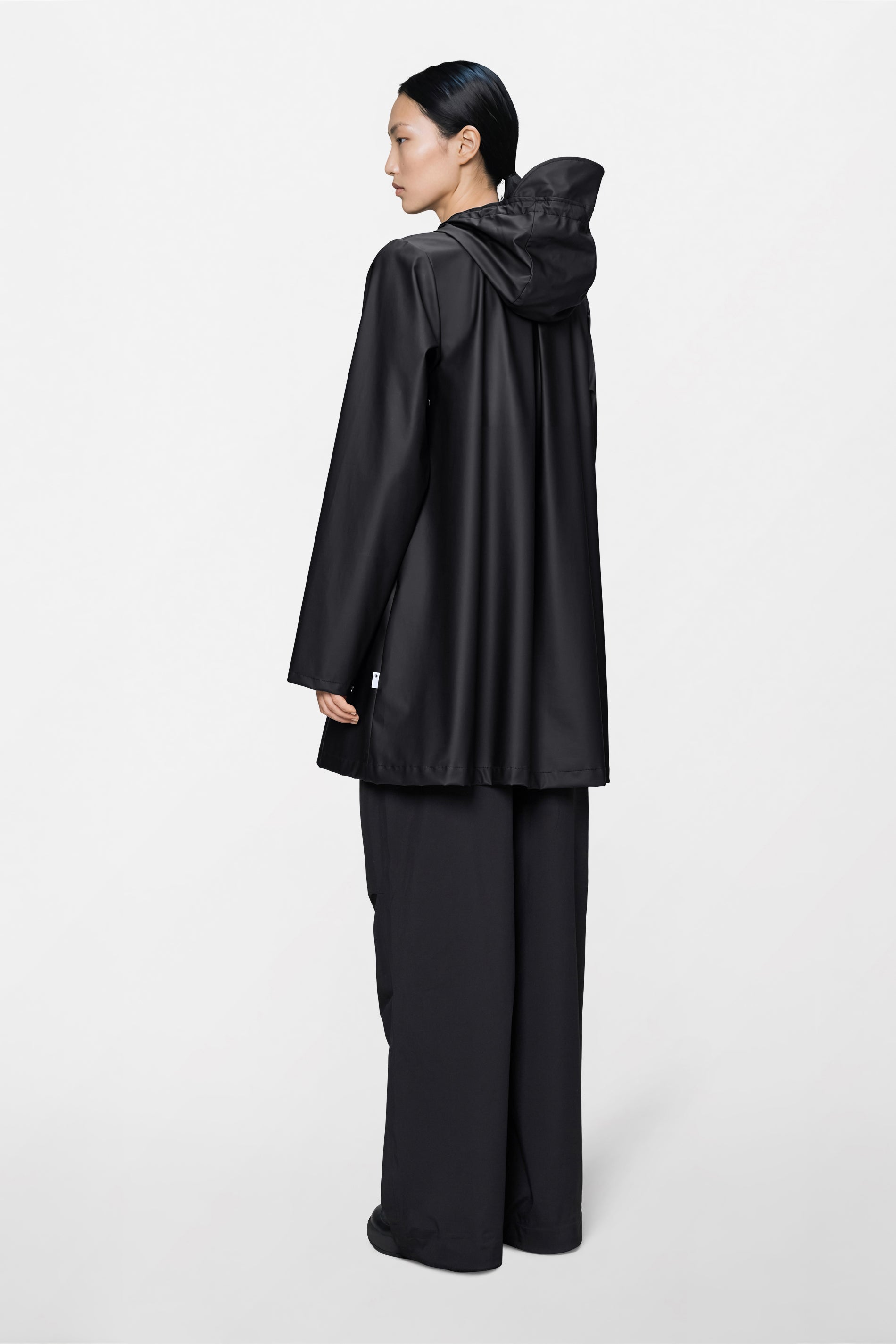 RAINS A-Line W Jacket Black Jacket