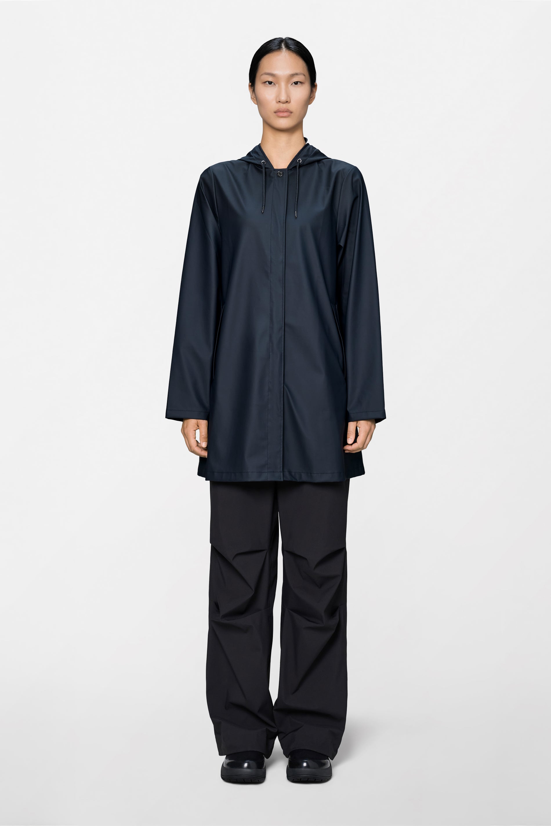 RAINS A-Line W Jacket Navy Jacket