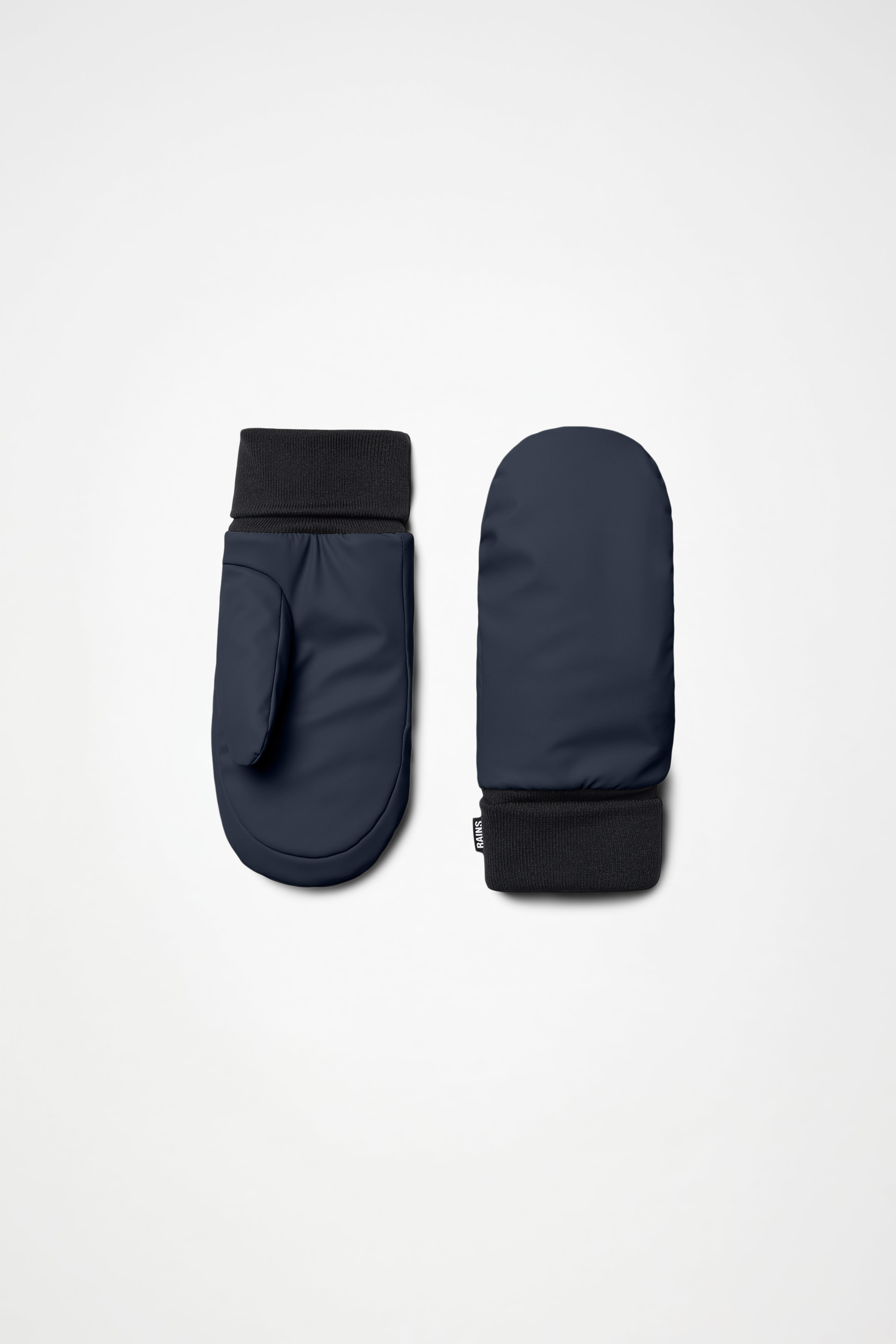 RAINS Alta Puffer Mittens Navy Gloves