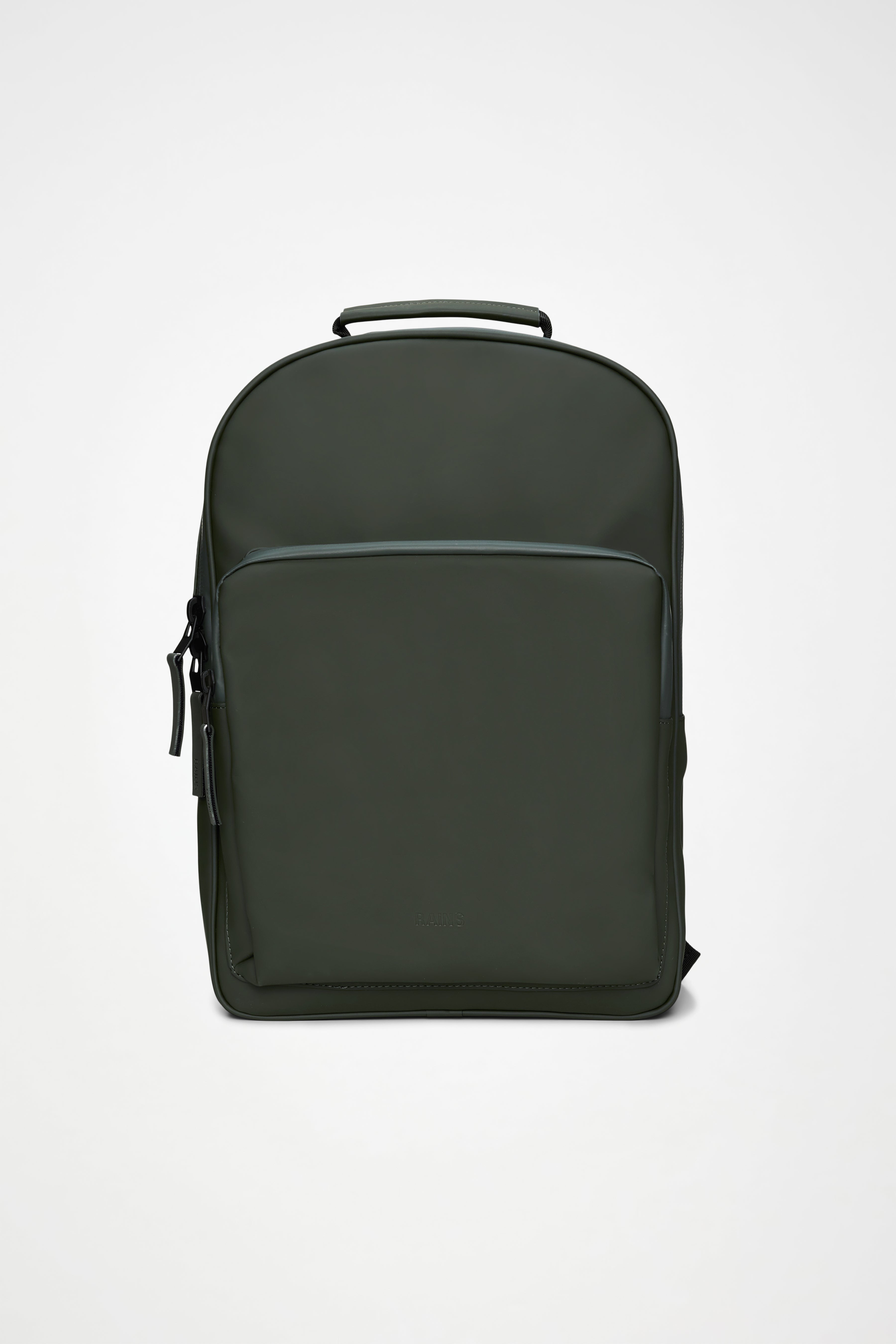 RAINS Book Daypack Large Green 16L H43 x D12 x W30 cm Backpack