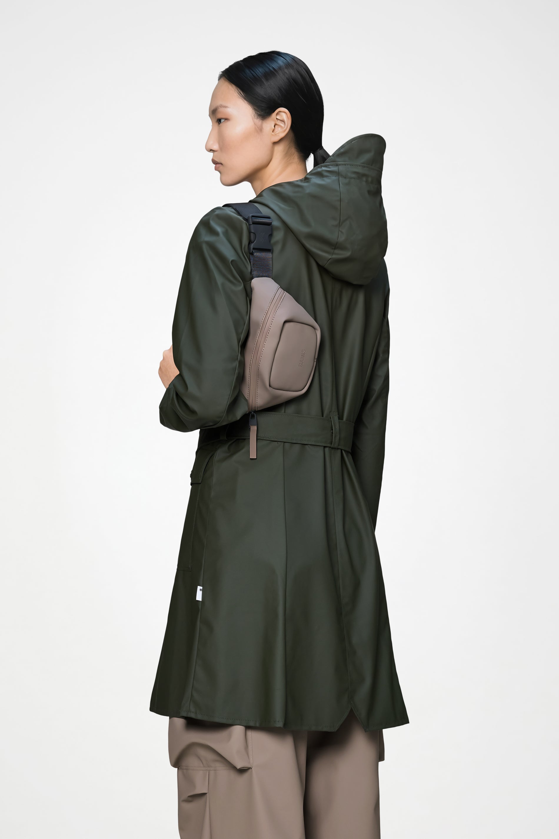 RAINS Bum Bag Micro Cinder 1L H13 x D5.50 x W24 cm Bum bag