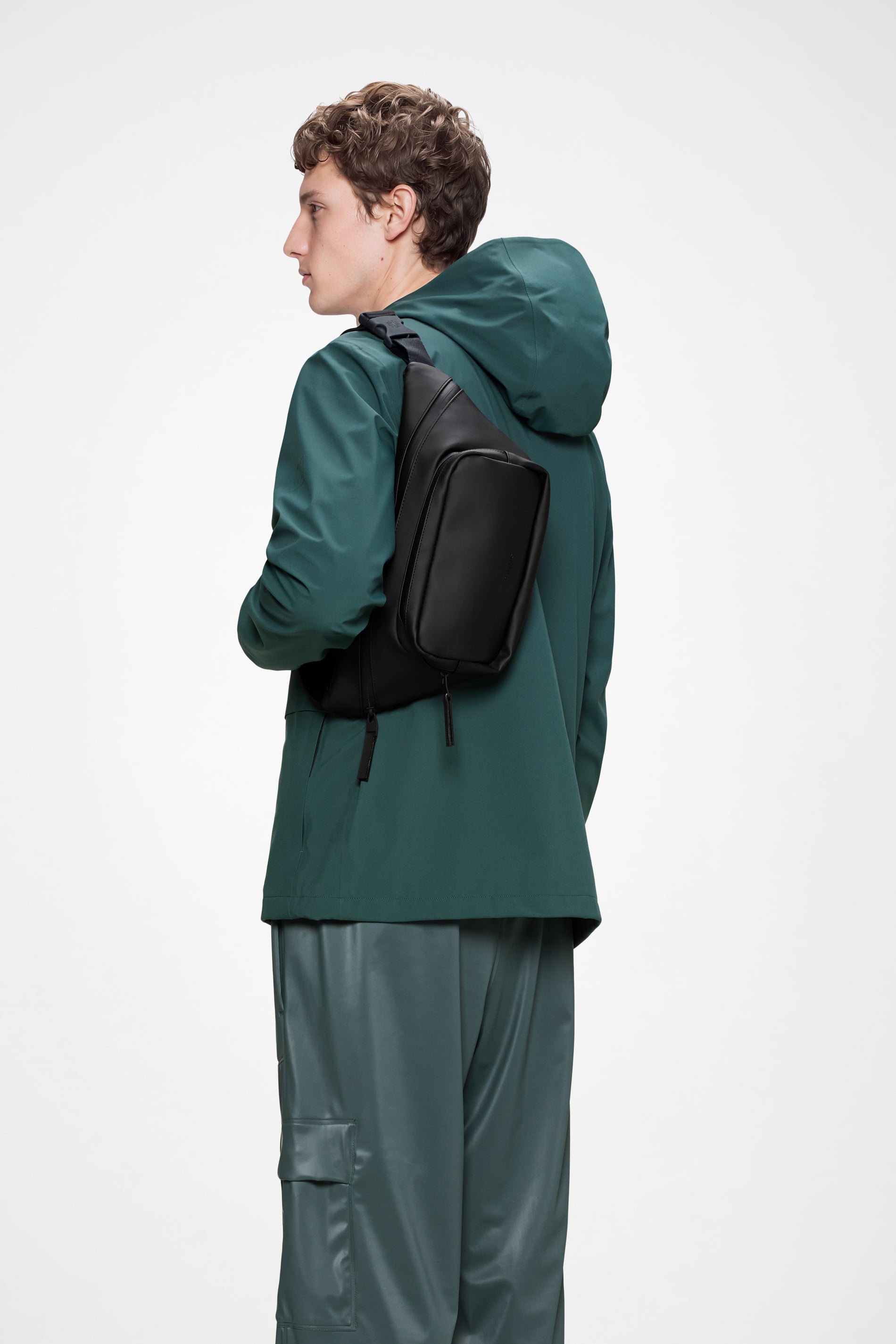 RAINS Bum Bag Black 4.50L H18 x D10 x W35 cm Bum bag