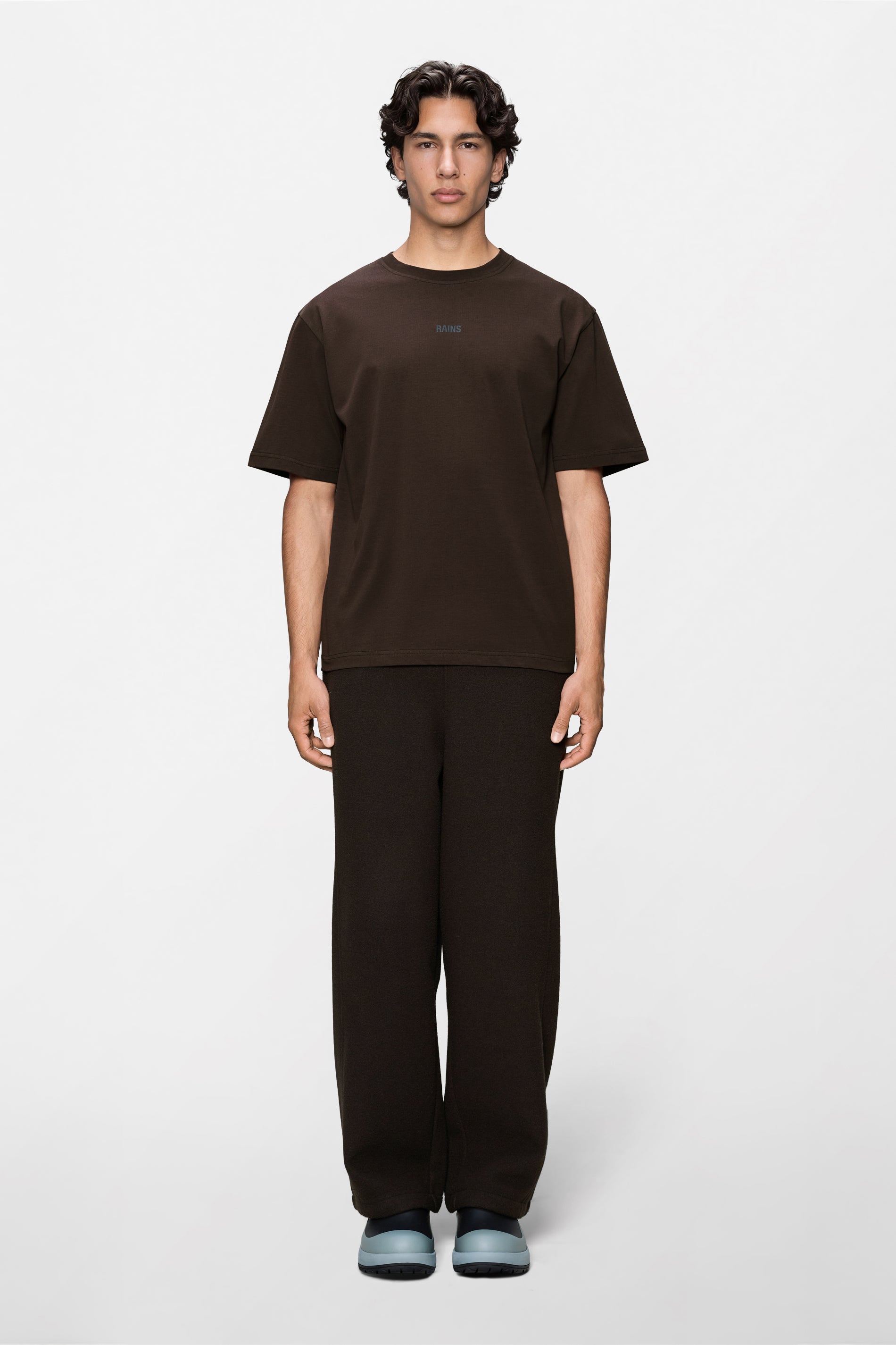 RAINS Classic T-shirt Rains Bark Short Sleeve