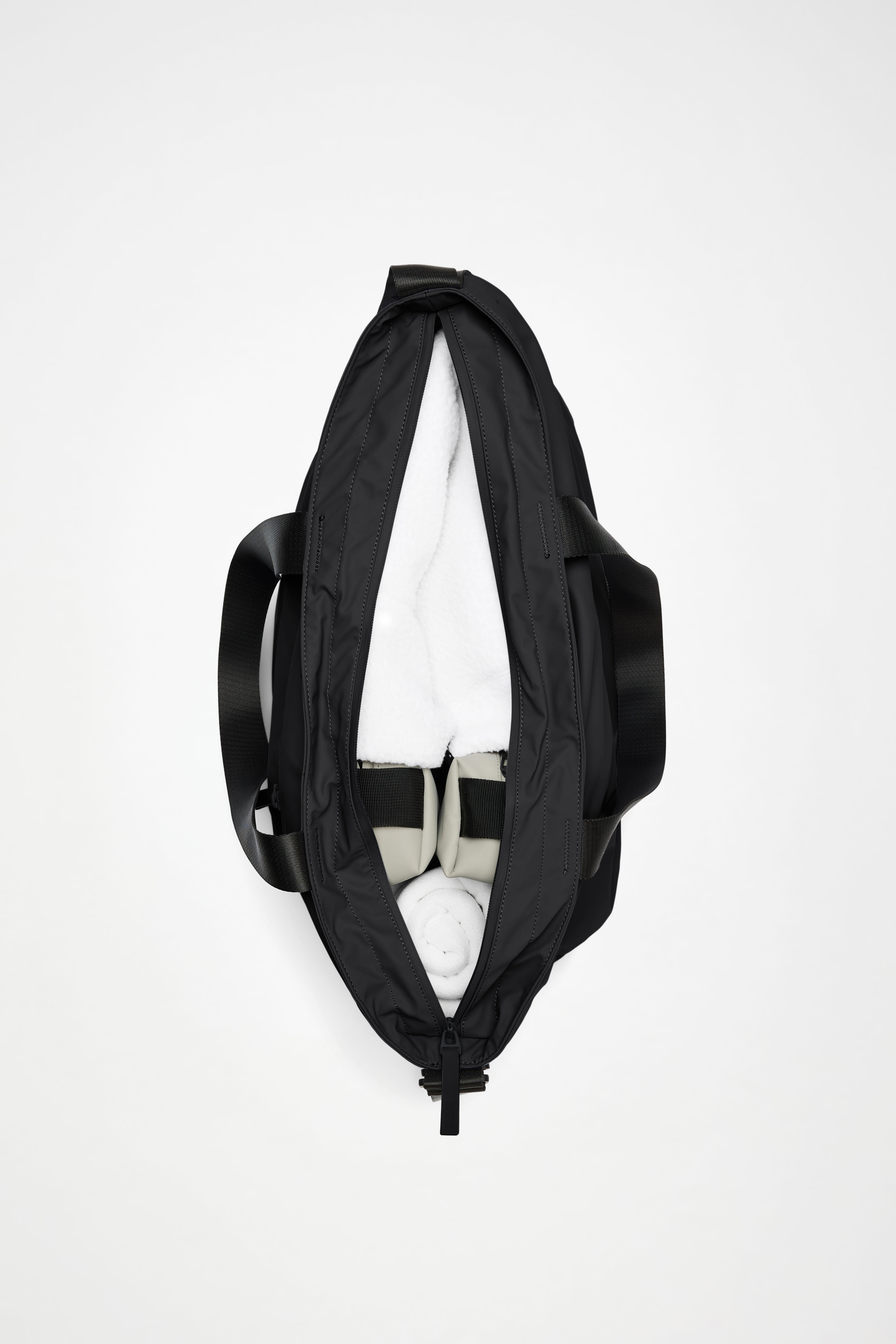 RAINS Dash Messenger Tote Bag Black 25L H38 x D14 x W50 cm Tote