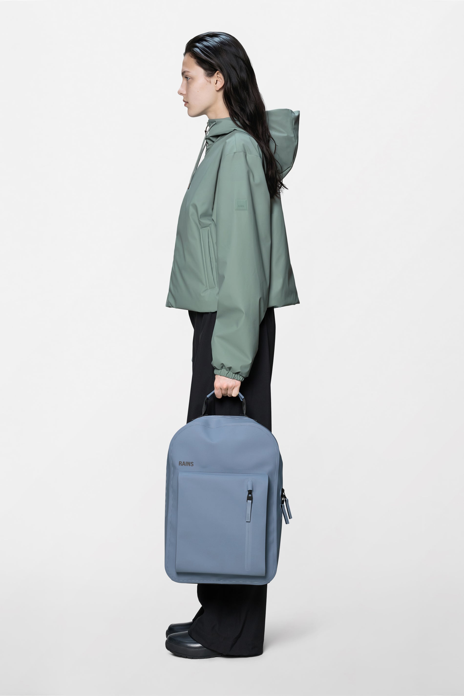 RAINS Deepwater Day Backpack Blue Dusk 30L H44 x D16 x W30 cm Backpack