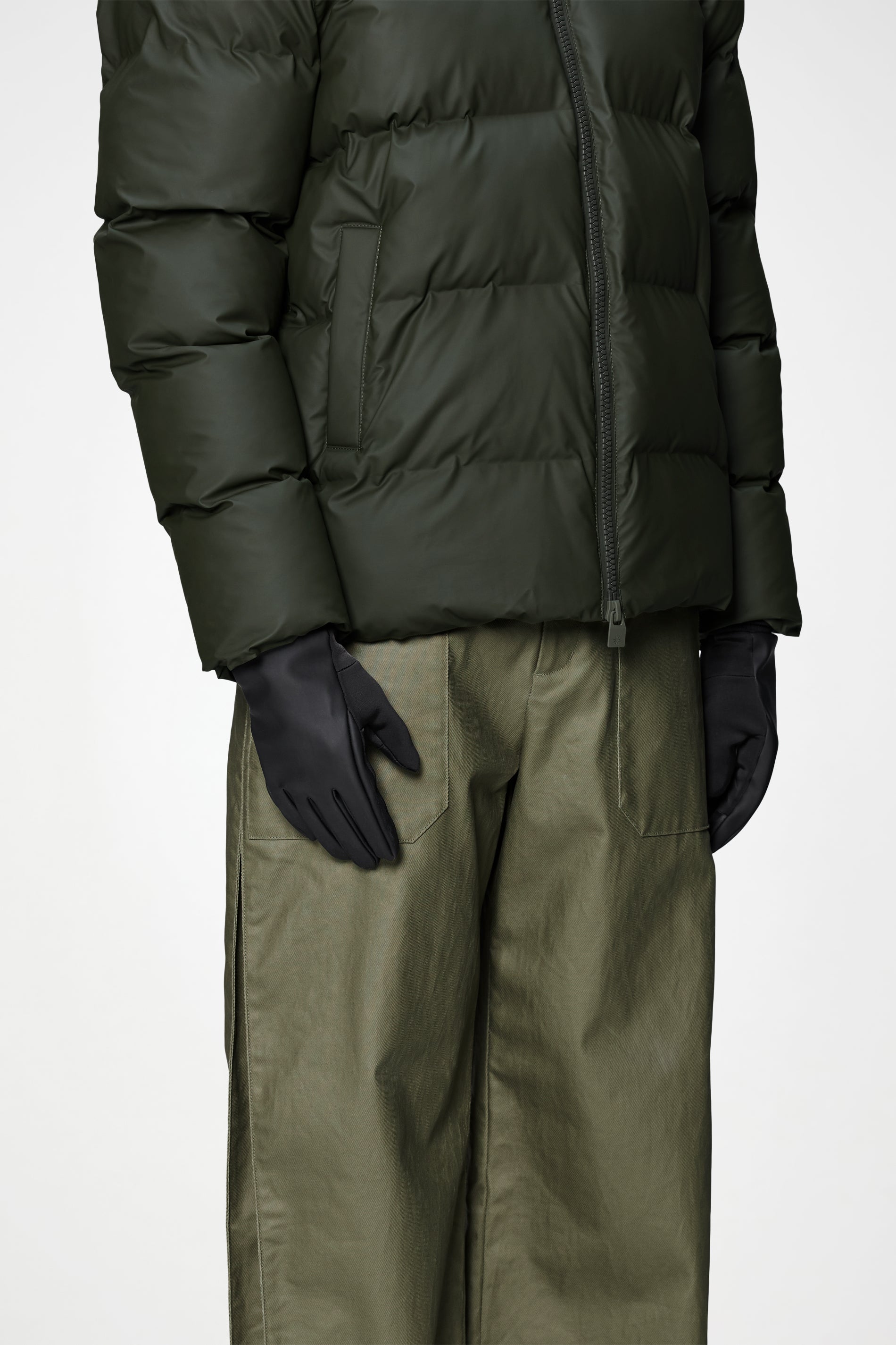 RAINS Gloves Black Gloves & Mittens