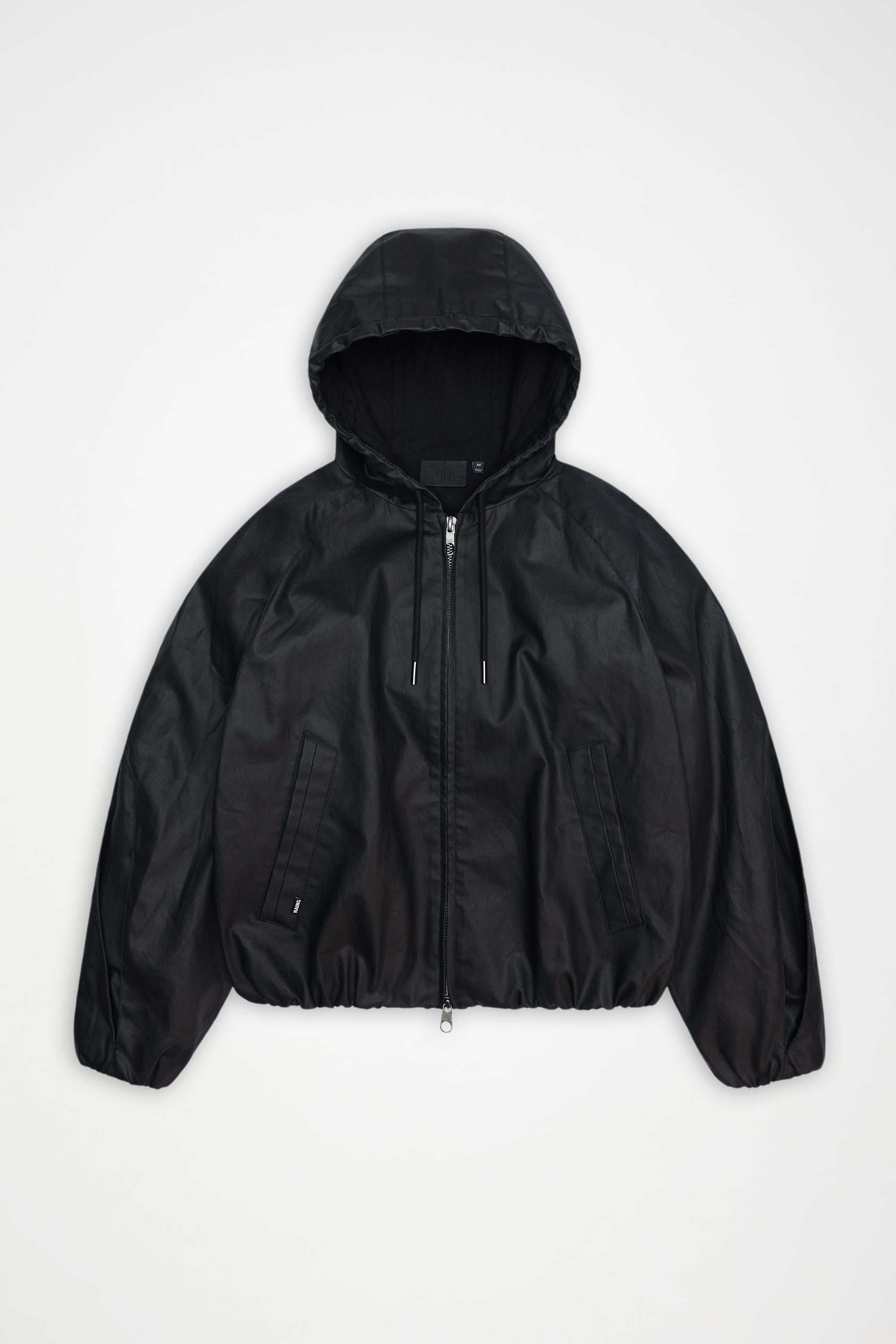 RAINS Heavy Woven Jacket Black Jacket