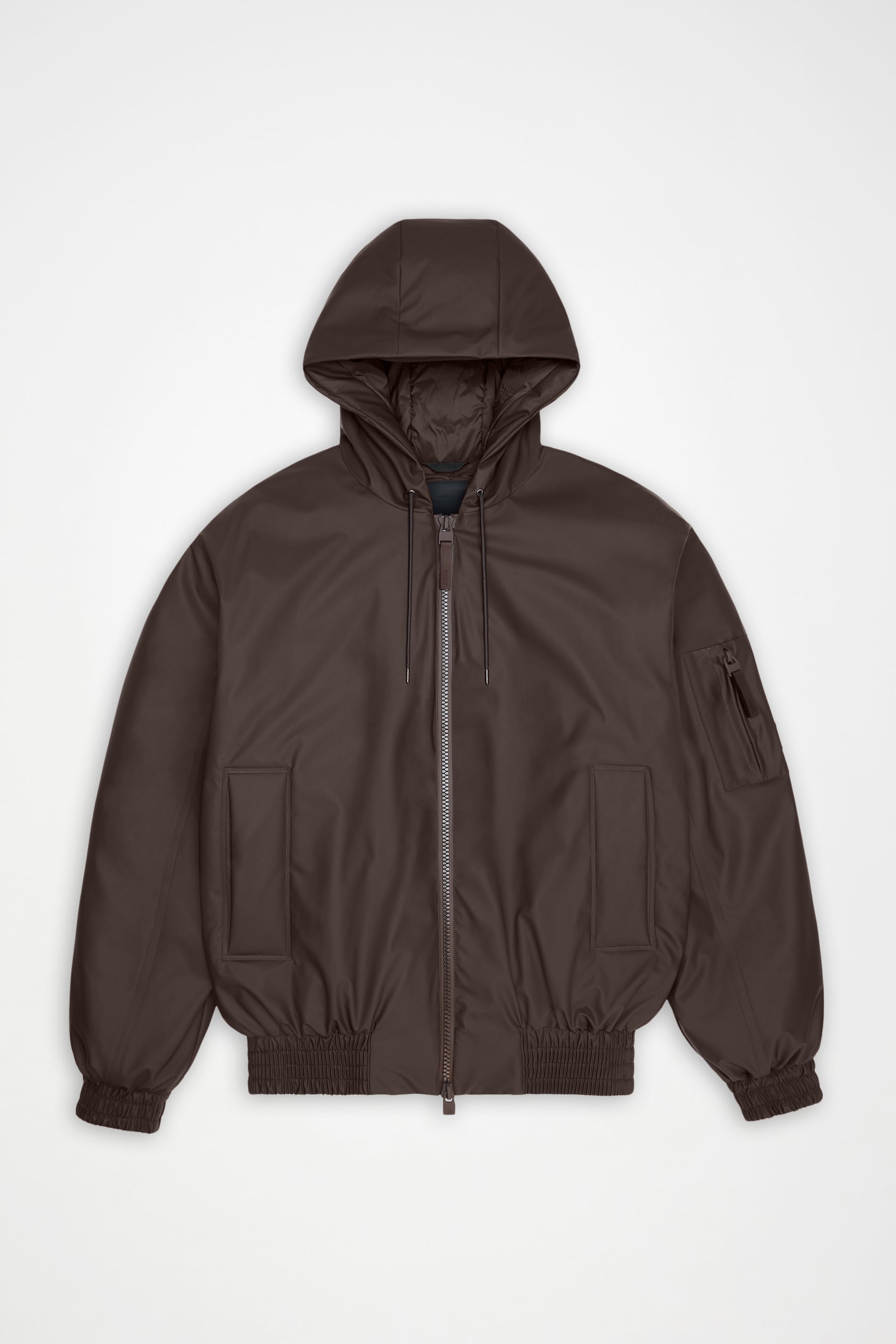 RAINS Lohja Insulated Bomber Jacket Bark Jacket