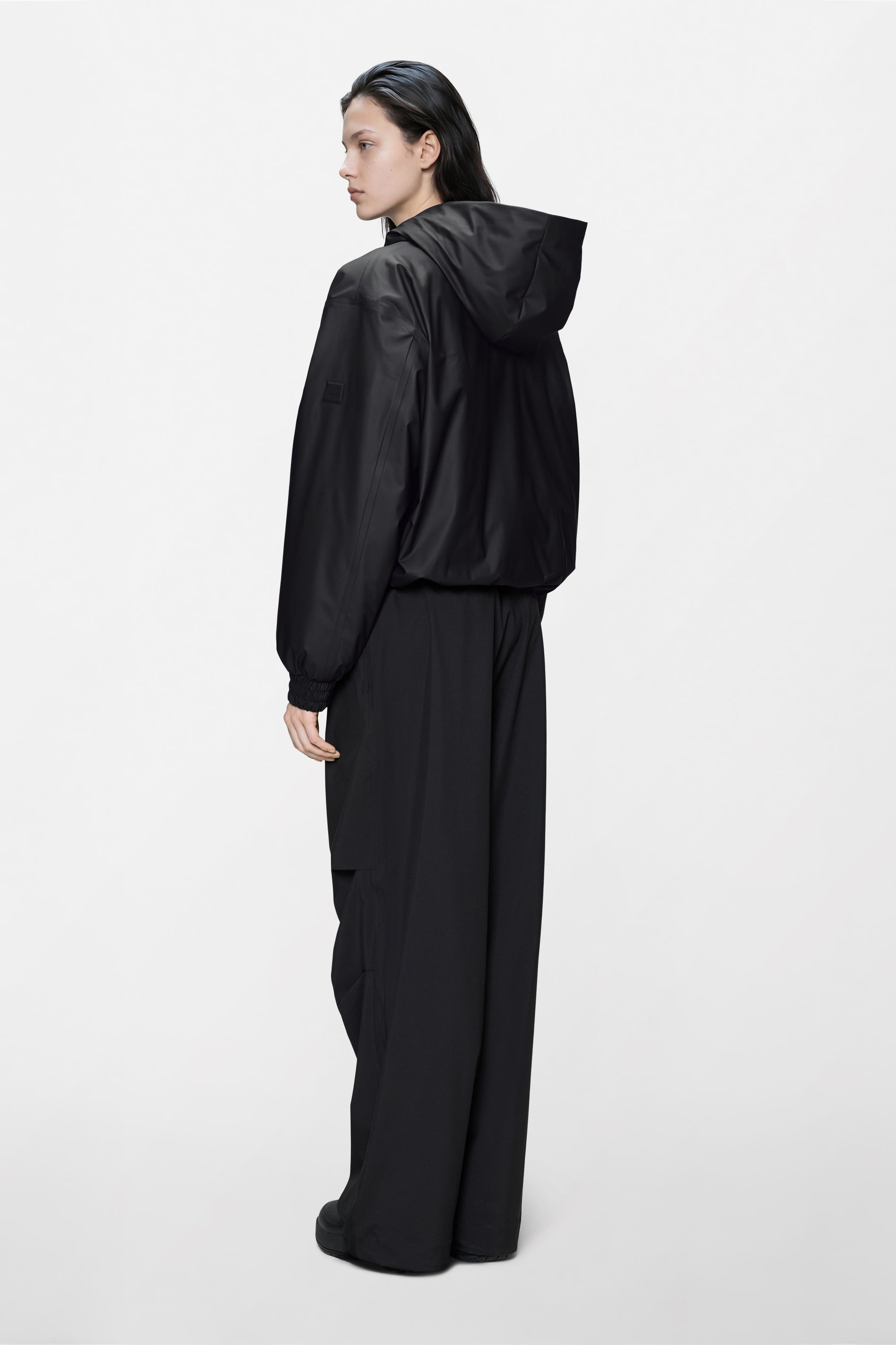 RAINS Lohja Insulated Bomber W Jacket Black Jacket