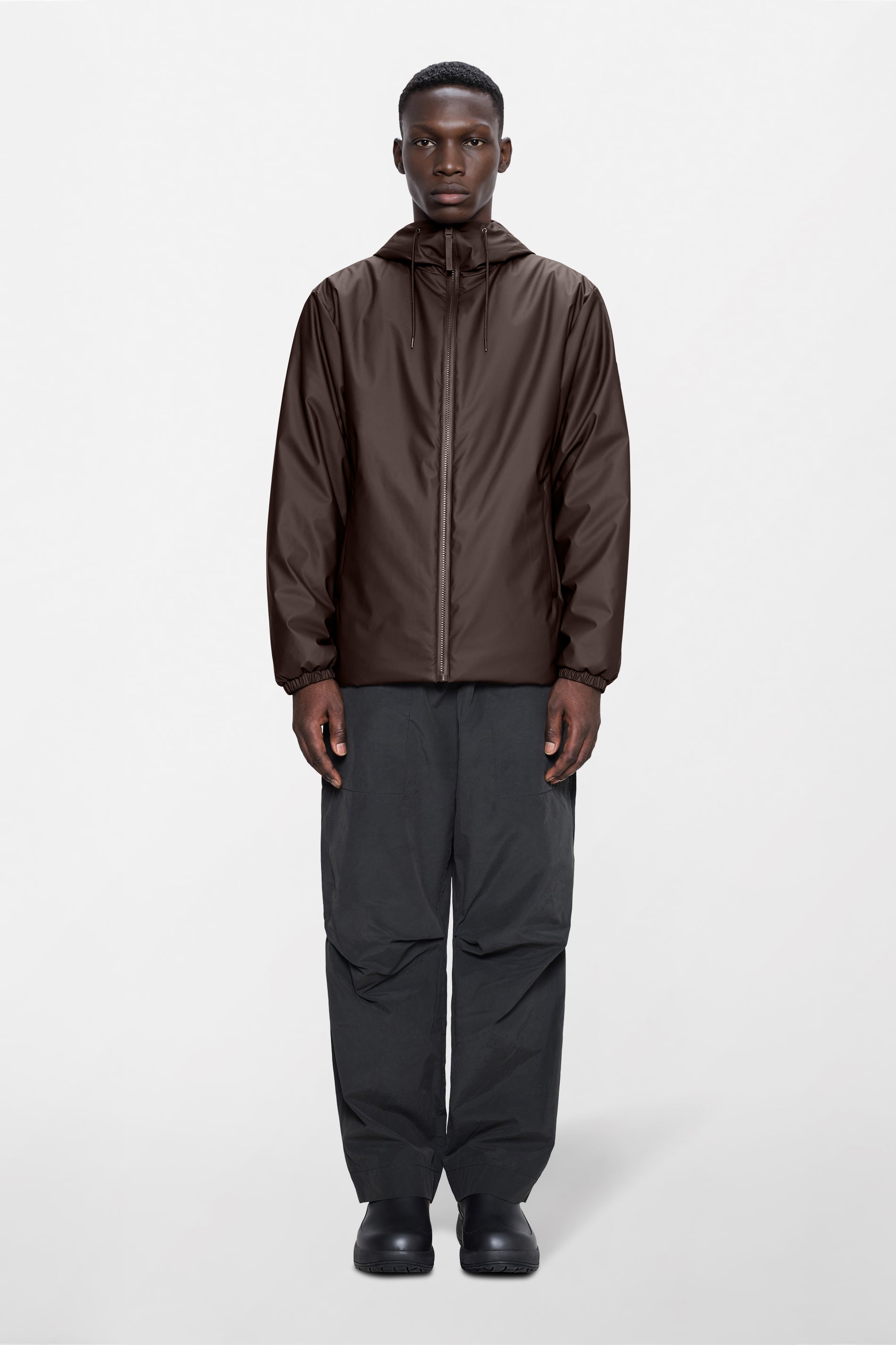 RAINS Lohja Insulated Jacket Bark Jacket