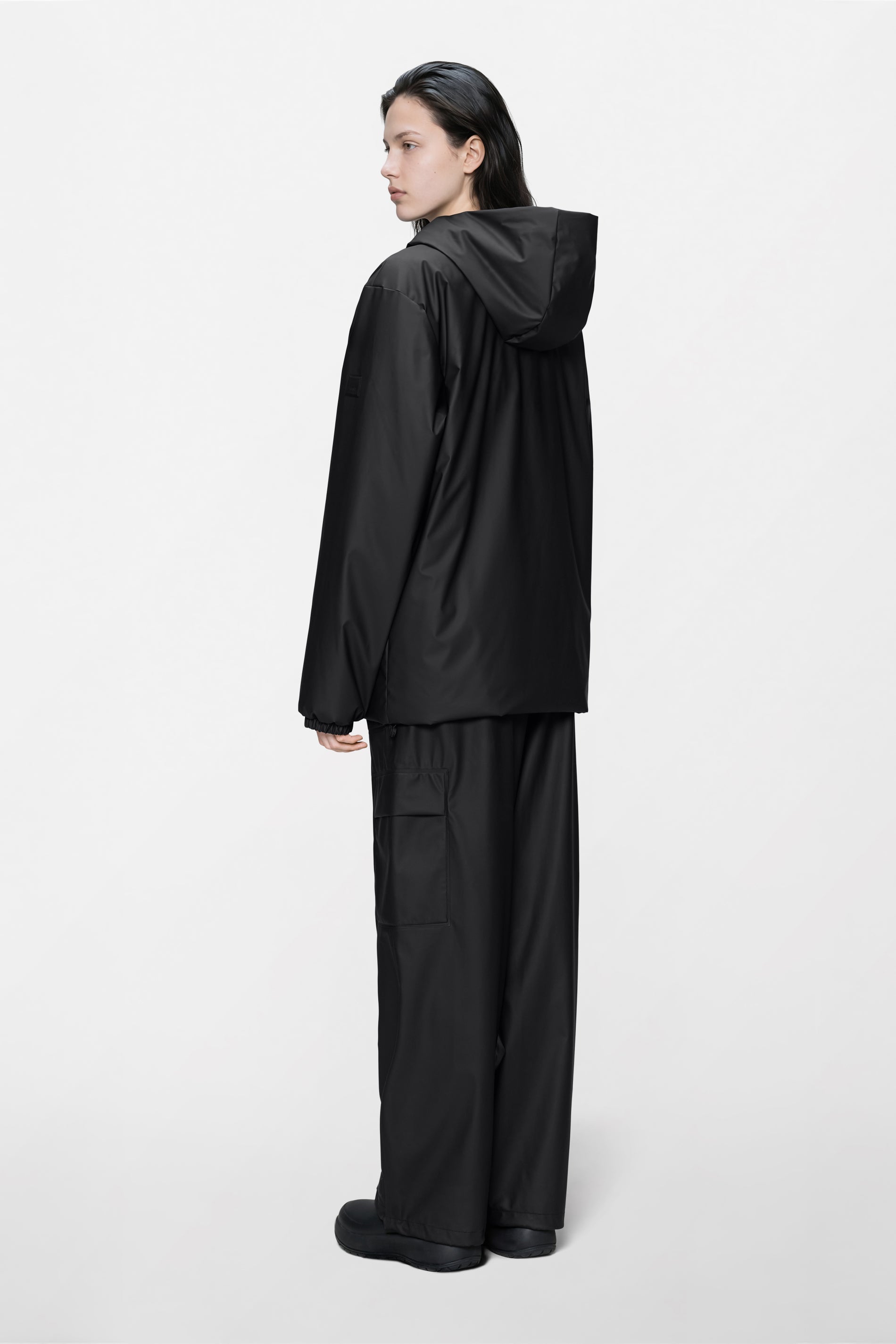 RAINS Lohja Insulated Jacket Black Jacket