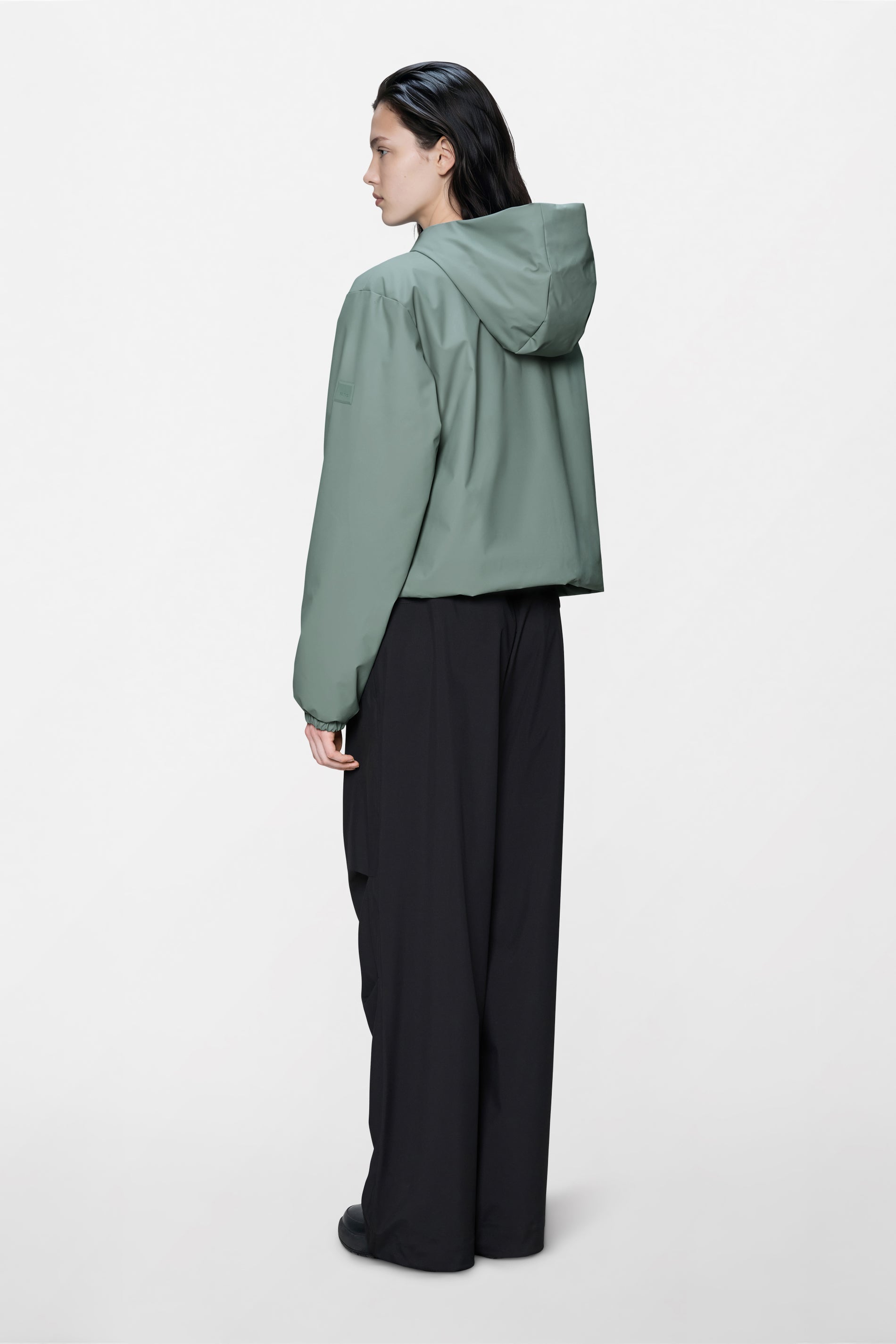 RAINS Lohja Short Insulated Jacket Sage Jacket