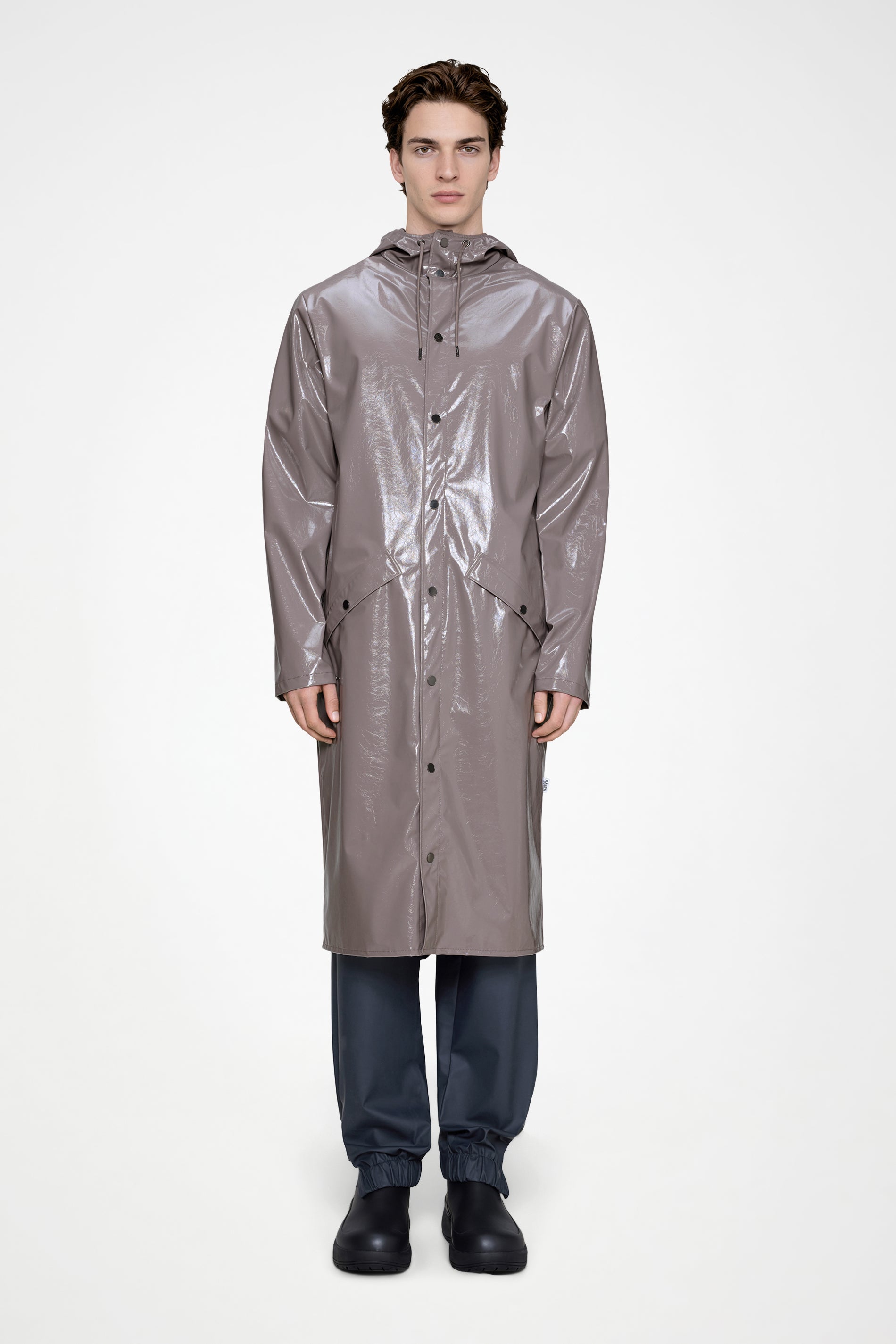 RAINS Longer Jacket Cinder Glaze Jacket