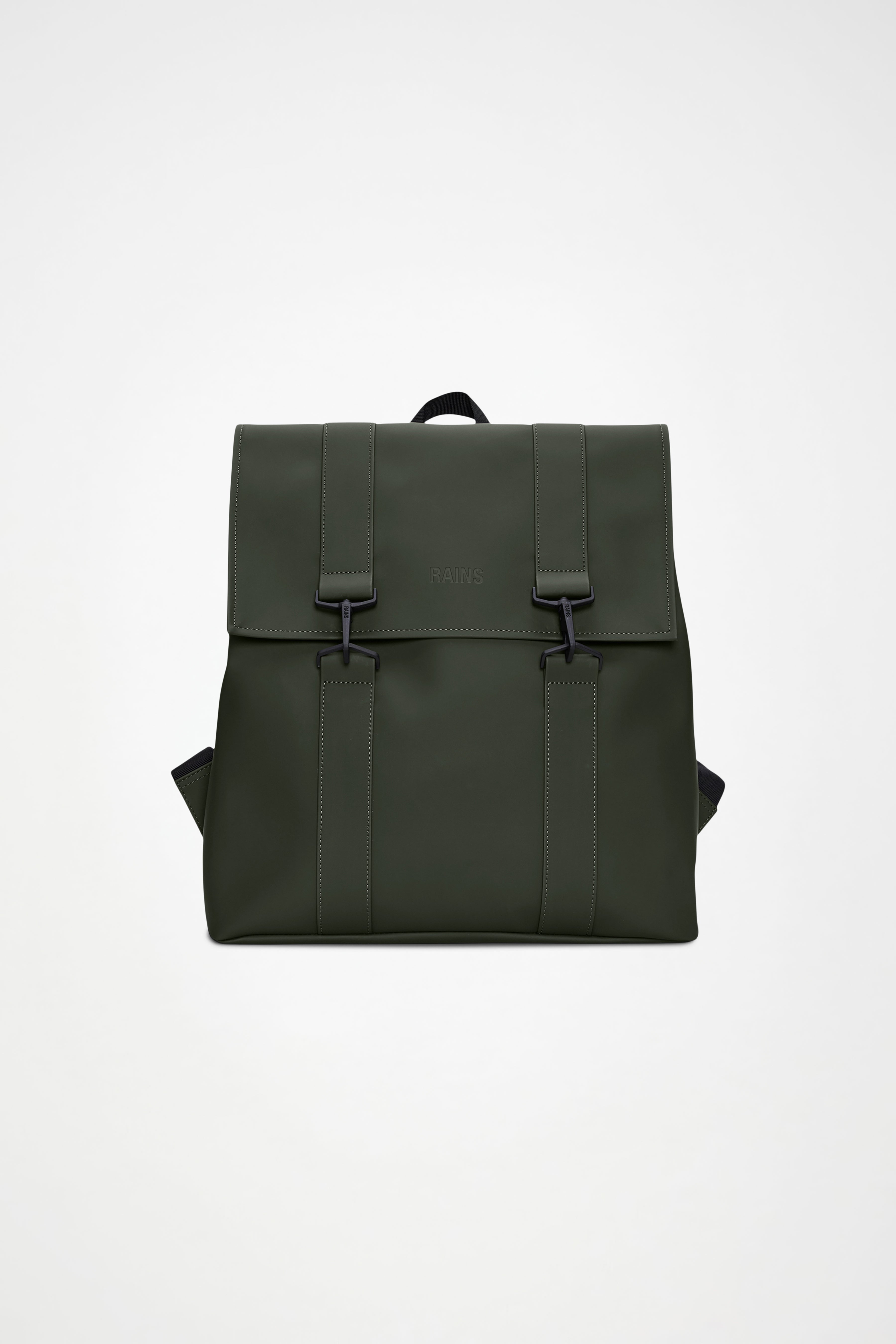 RAINS MSN Bag Green 21L H40 x D15 x W35 cm Backpack