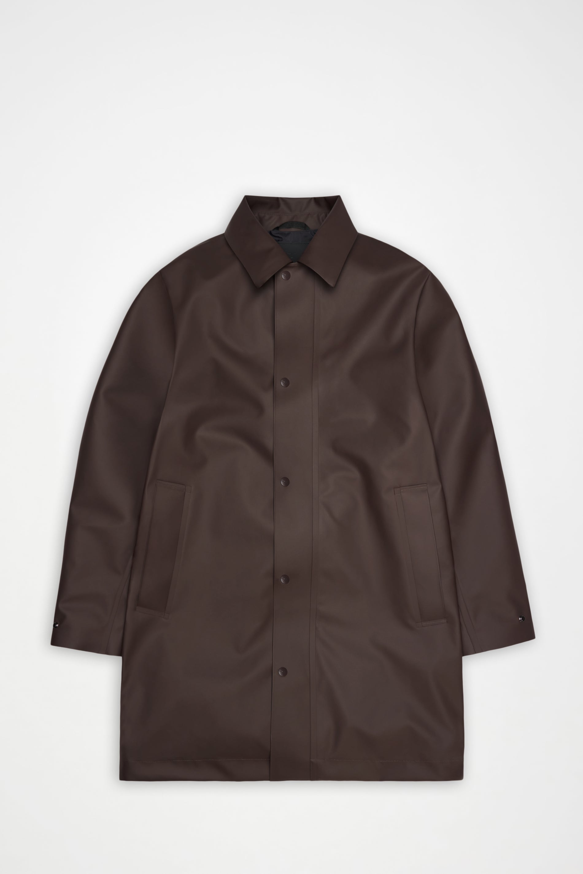 RAINS Nara Long Jacket Bark Jacket