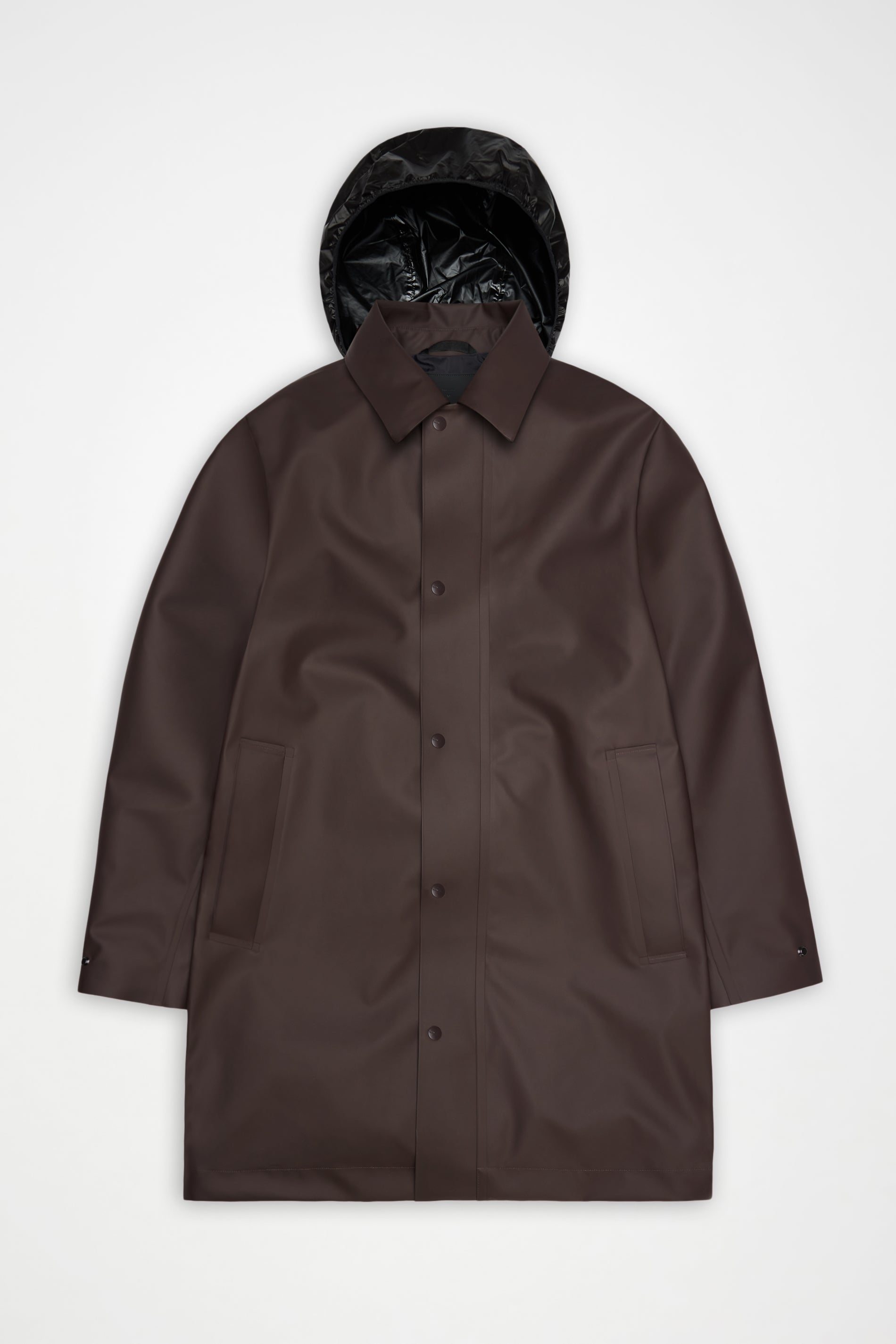 RAINS Nara Long Jacket Bark Jacket