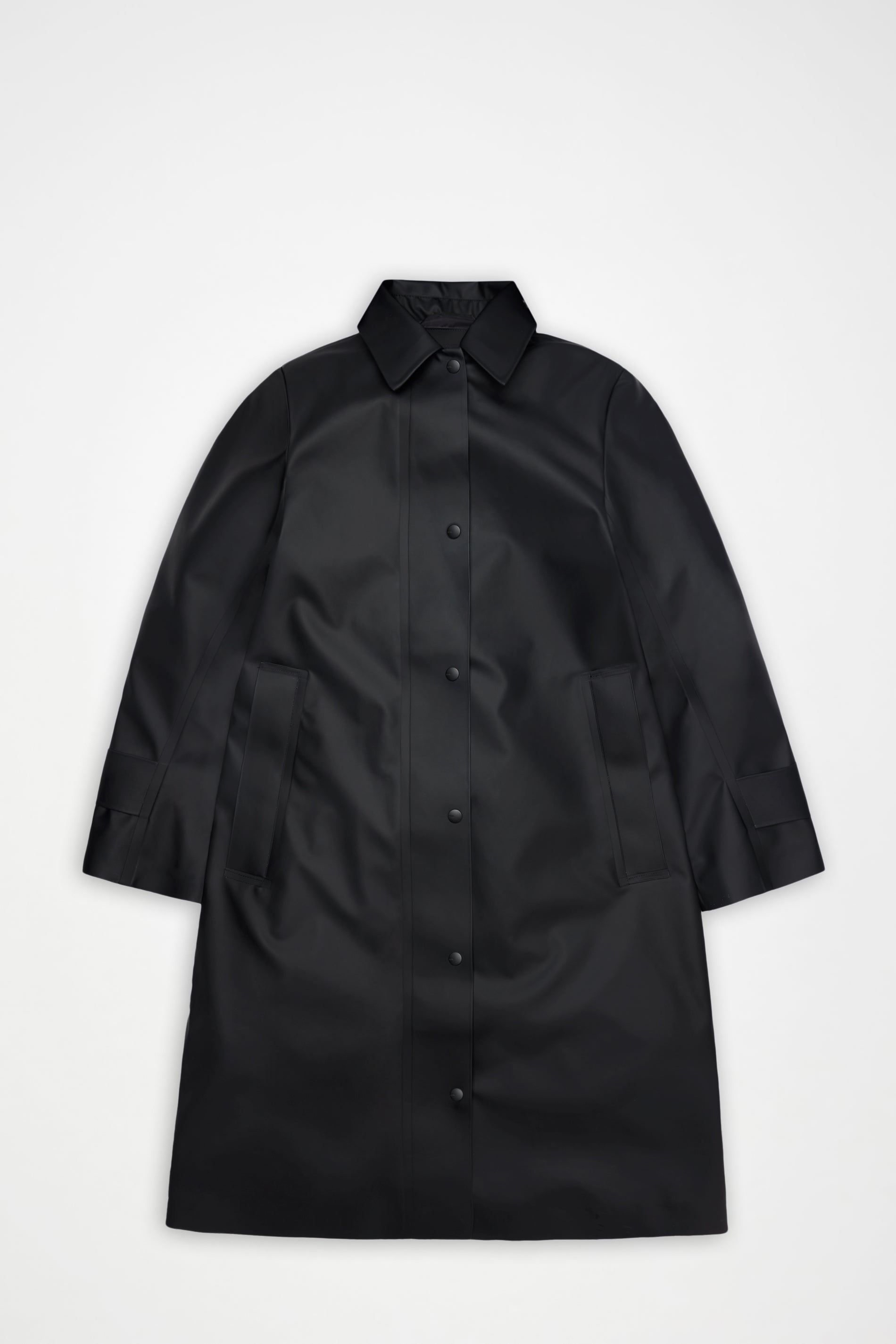 RAINS Nara Long W Jacket Black Jacket