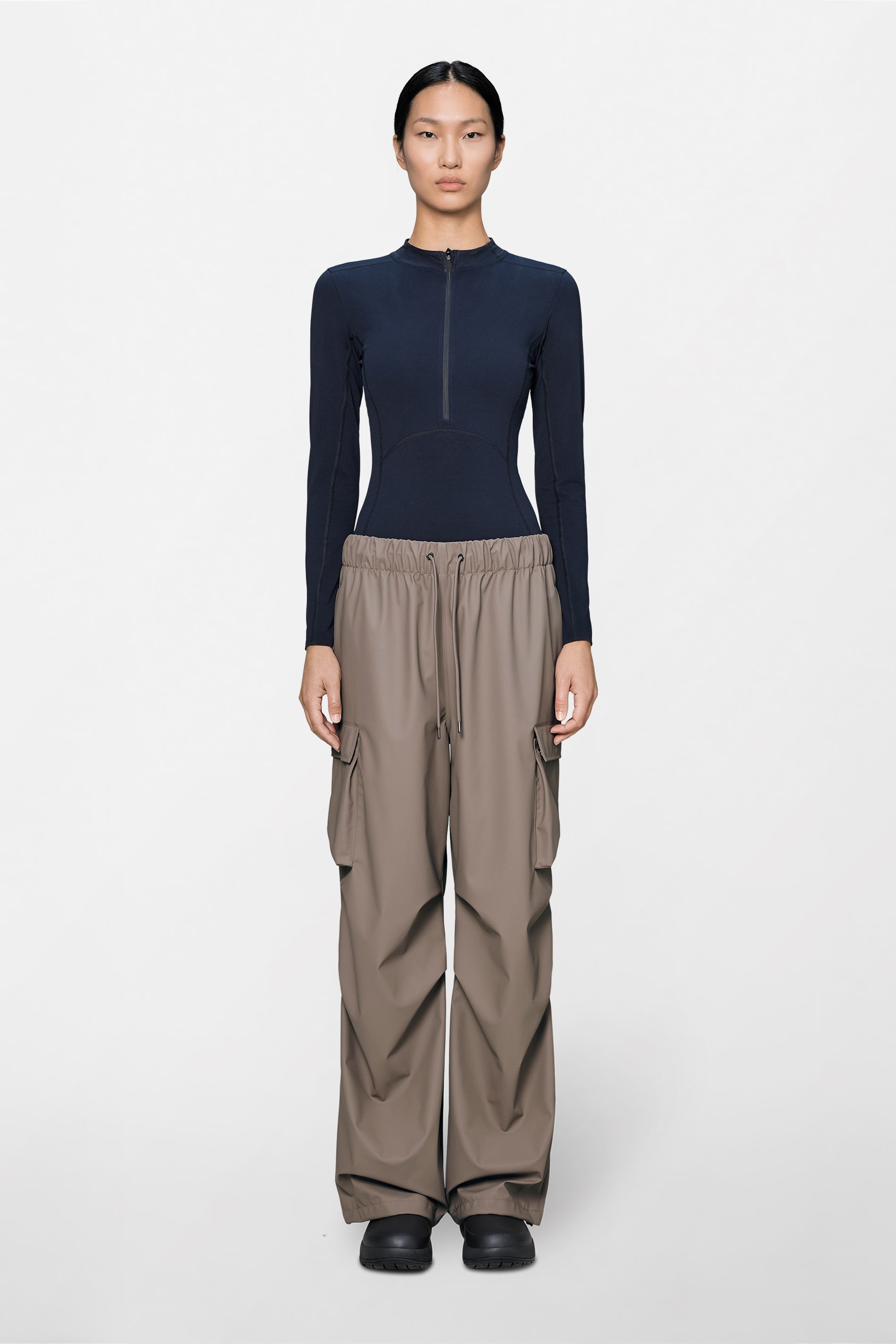 RAINS Pocket Rain Pants Wide Cinder Pants