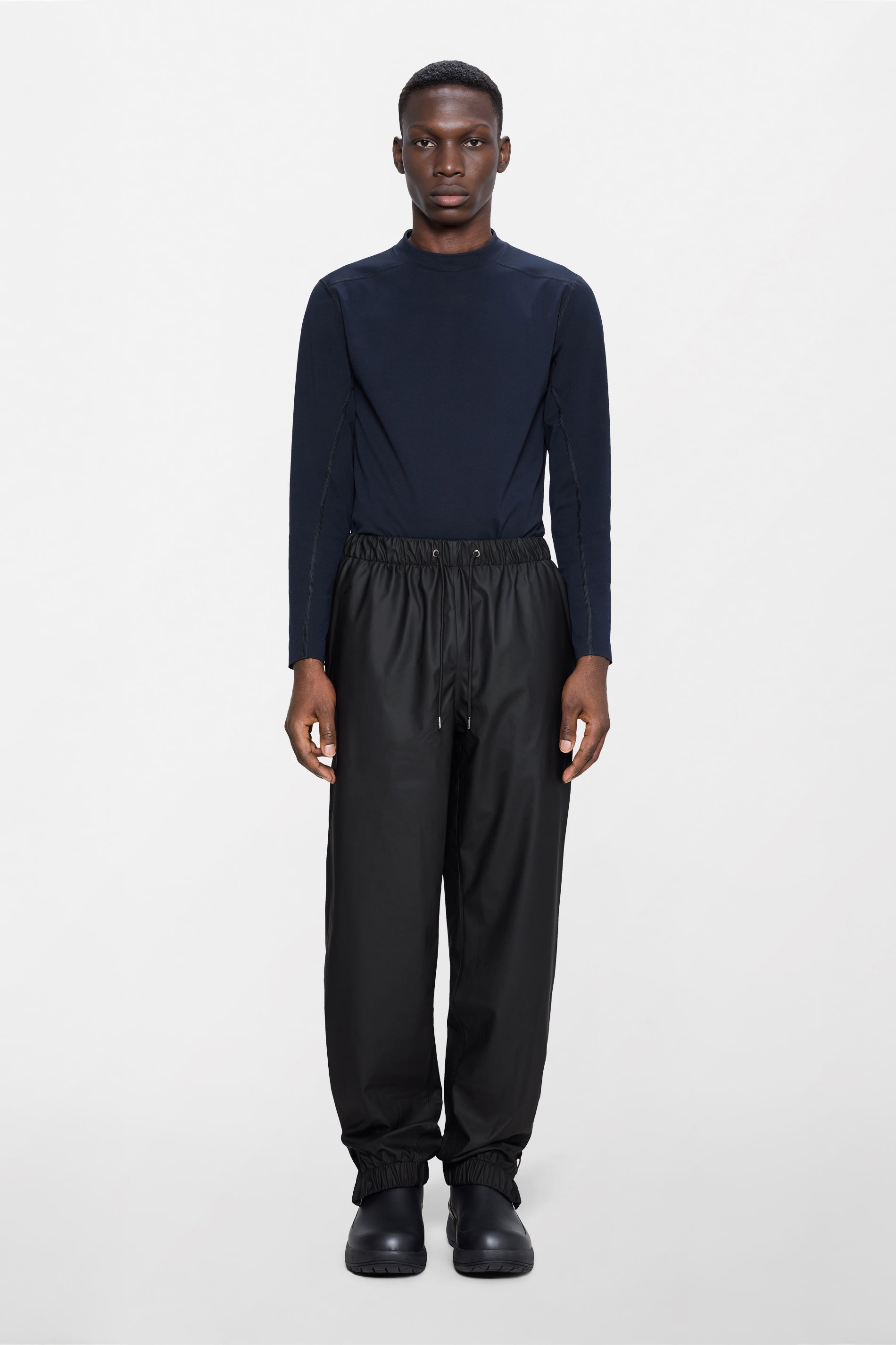 RAINS Rain Pants Regular Black Pants