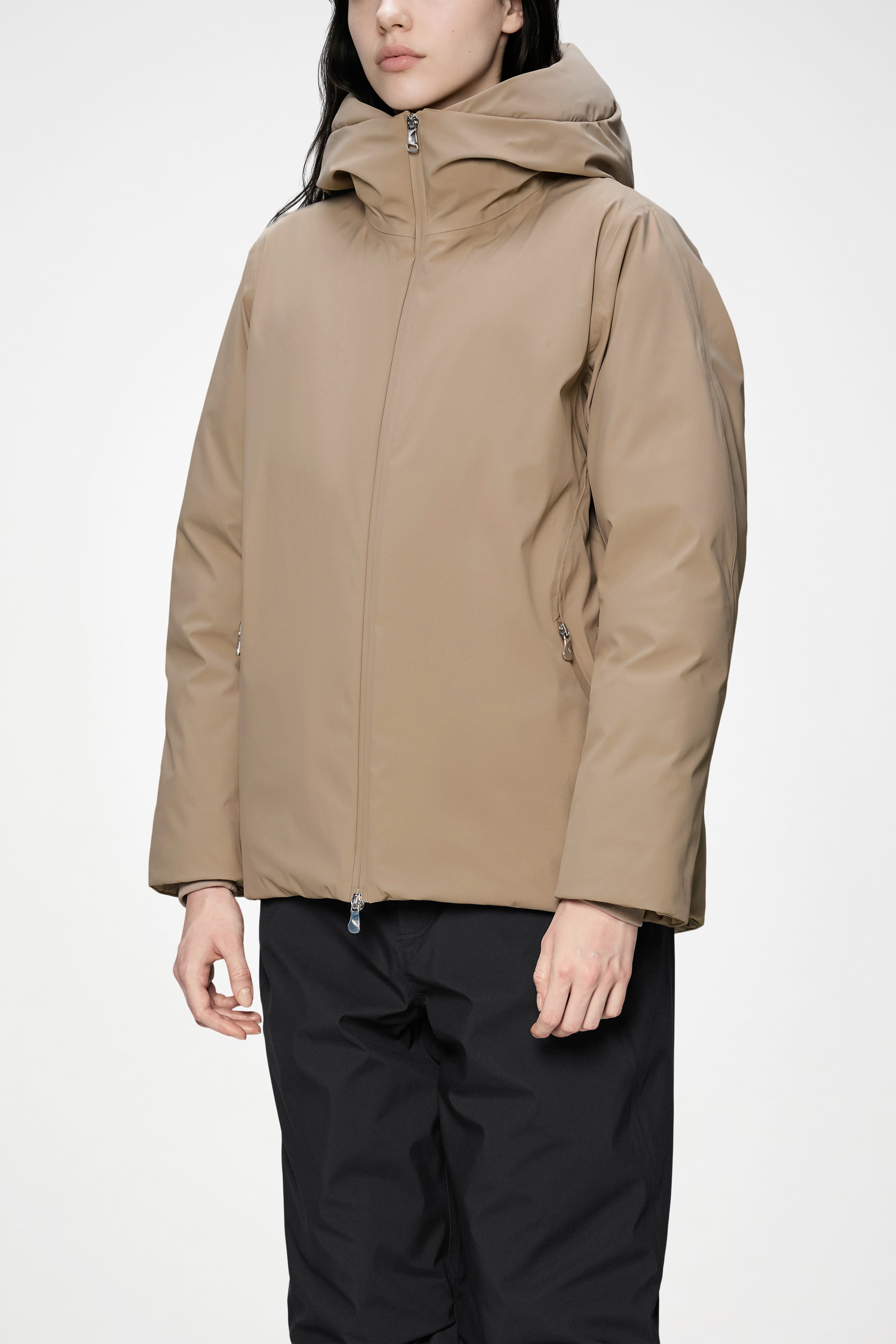 RAINS Sarna Puffer W Jacket Beige Jacket