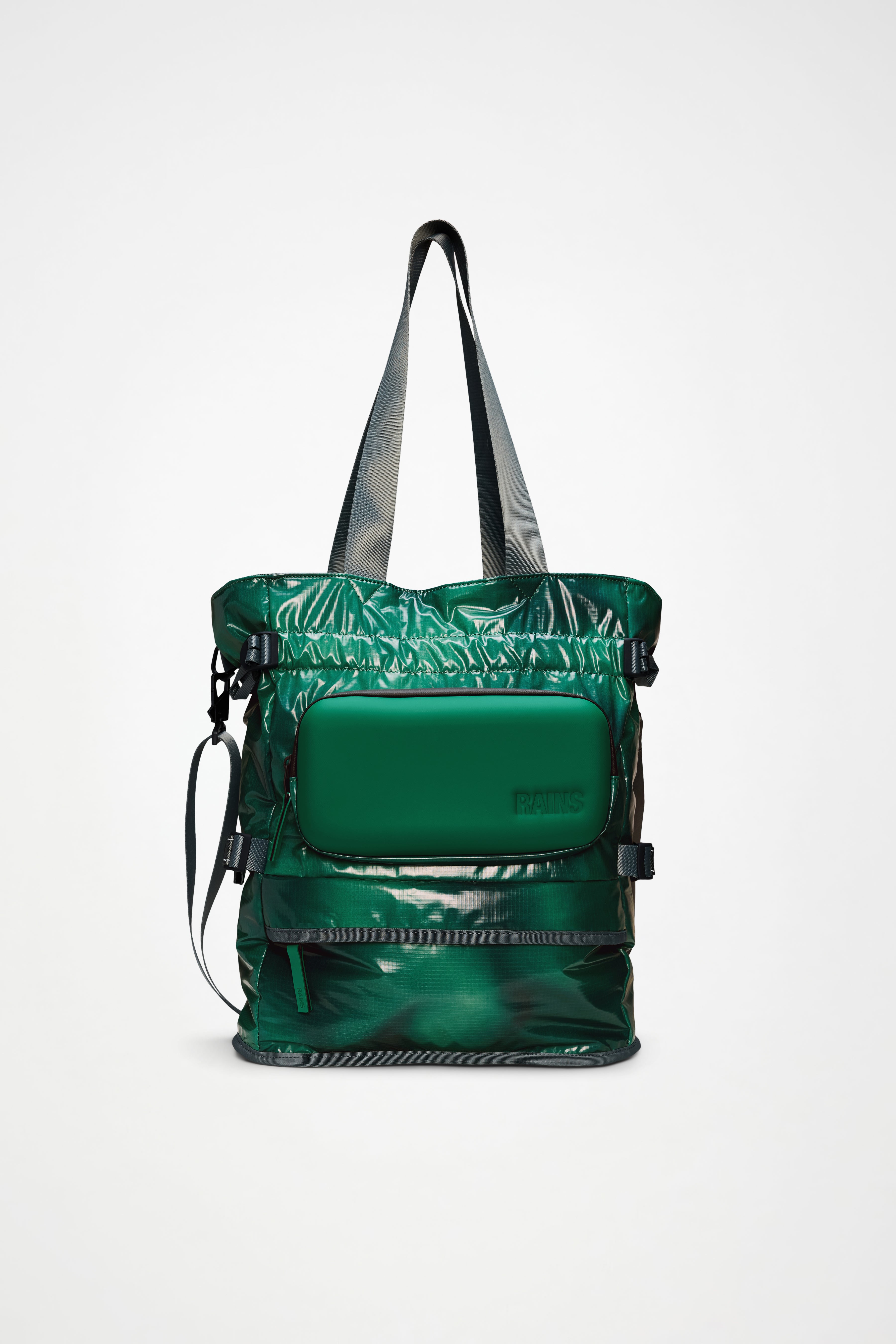 RAINS Sibu Shield Tote Bag Envy 31L H42 x D14 x W36.50 cm Tote