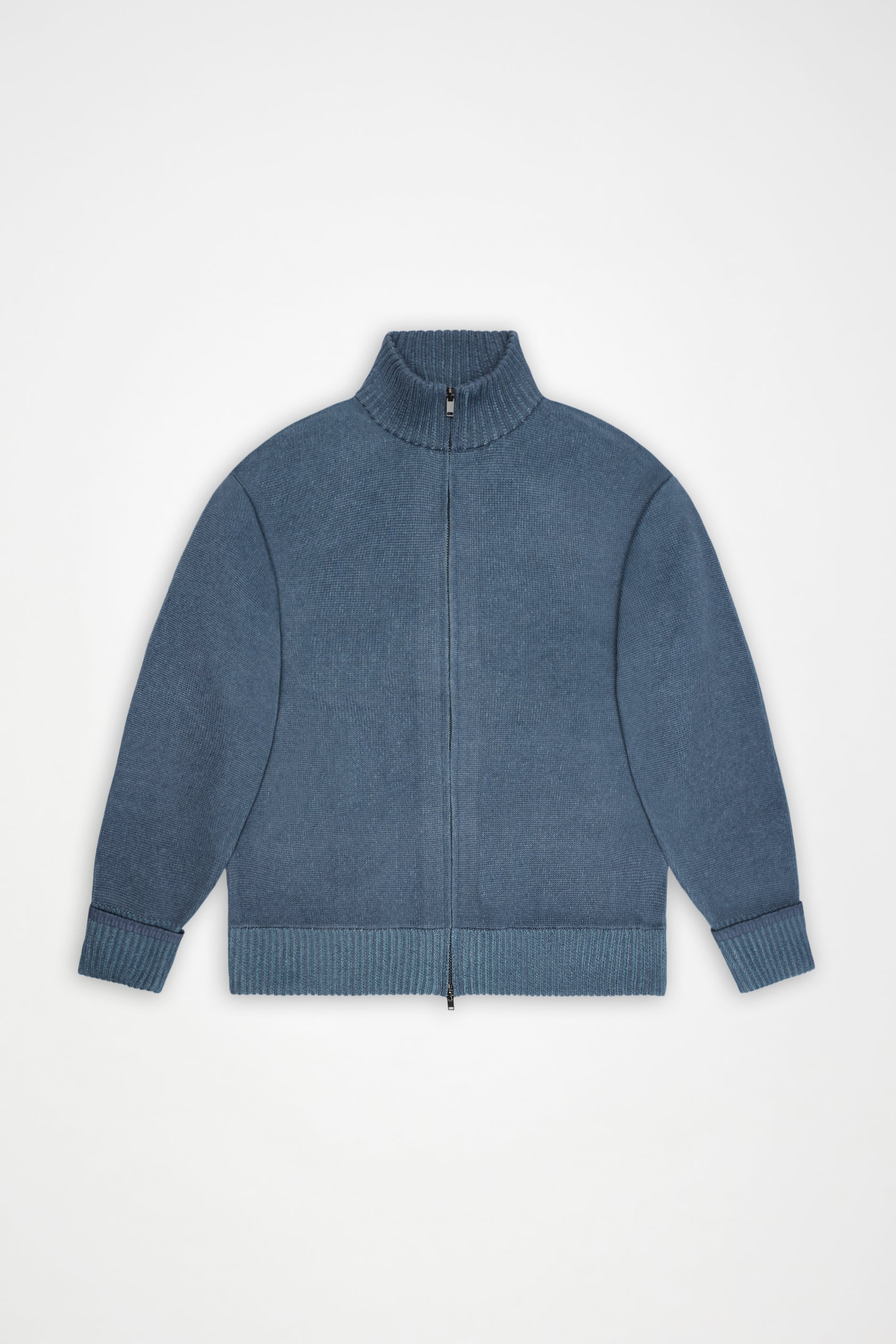 RAINS Sowa Knit Zip Cardigan Blue Dusk / Breeze Long Sleeve