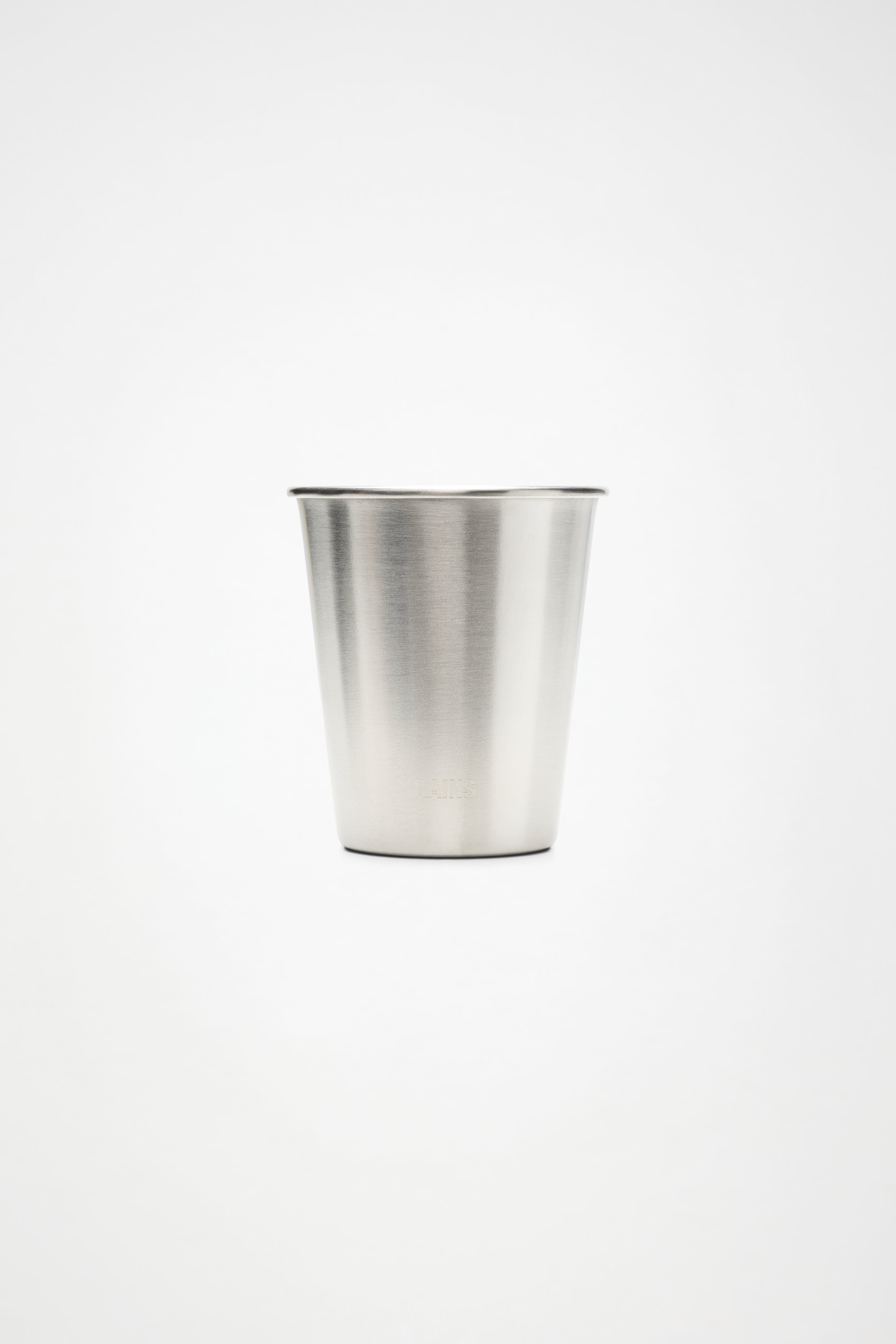 RAINS Stainless Steel 2-Pack Cups 300ml Steel Coffee Mugs