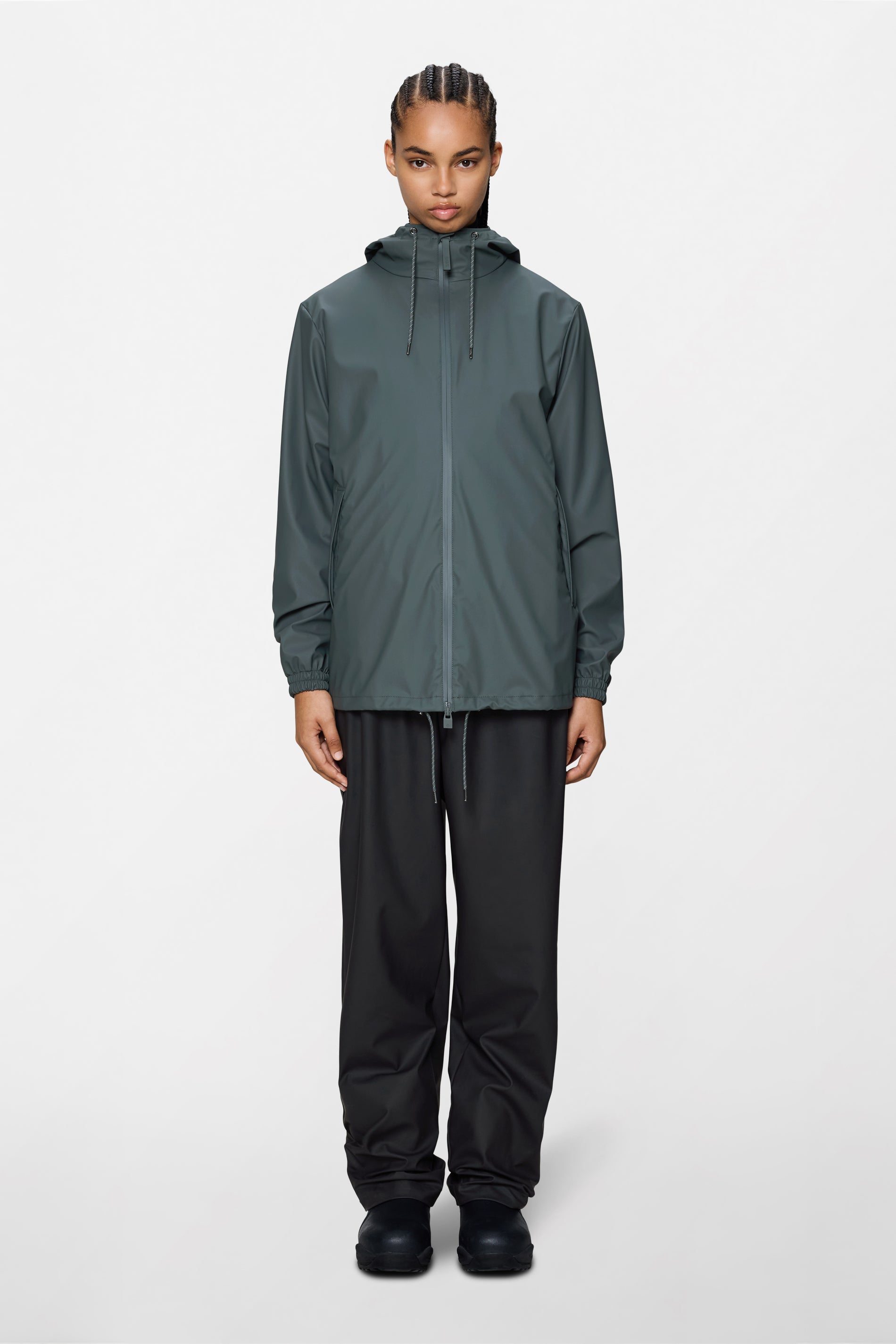 RAINS Storm Breaker Dark Grey Jacket