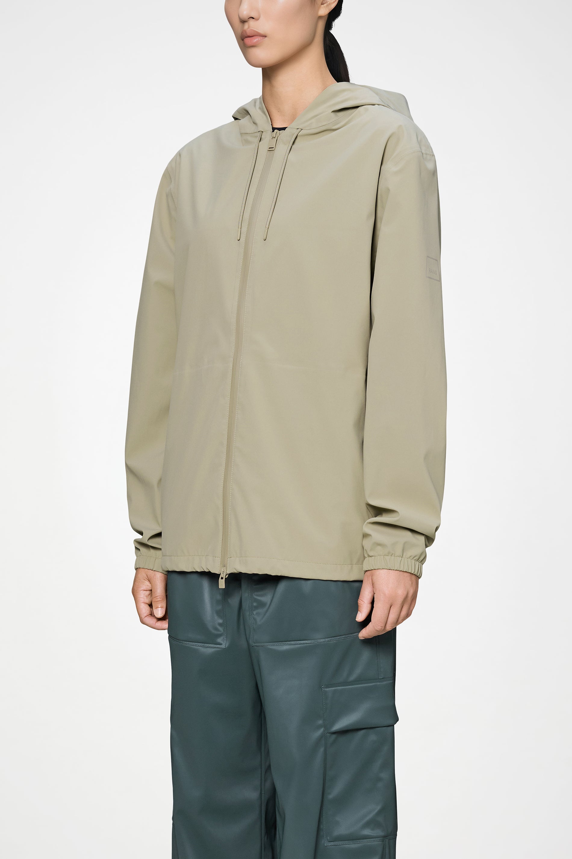 RAINS Suva Hardshell Jacket Beige Jacket