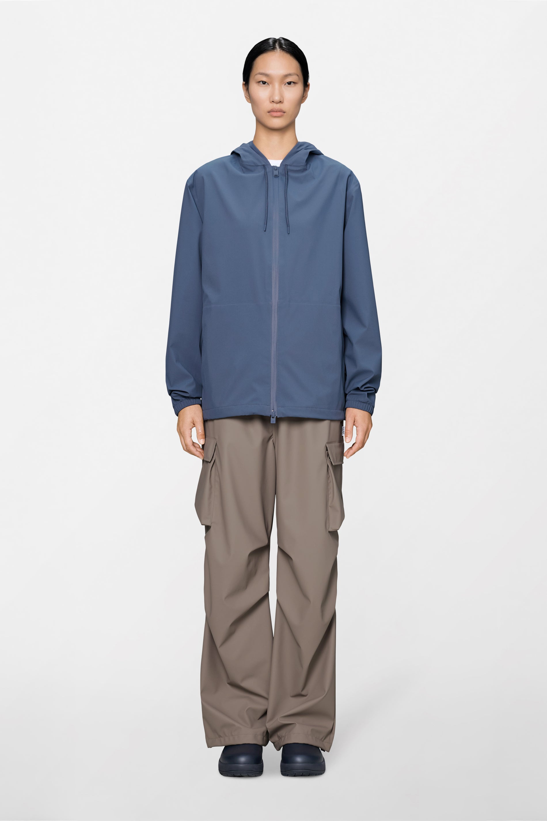 RAINS Suva Hardshell Jacket Blue Dusk Jacket