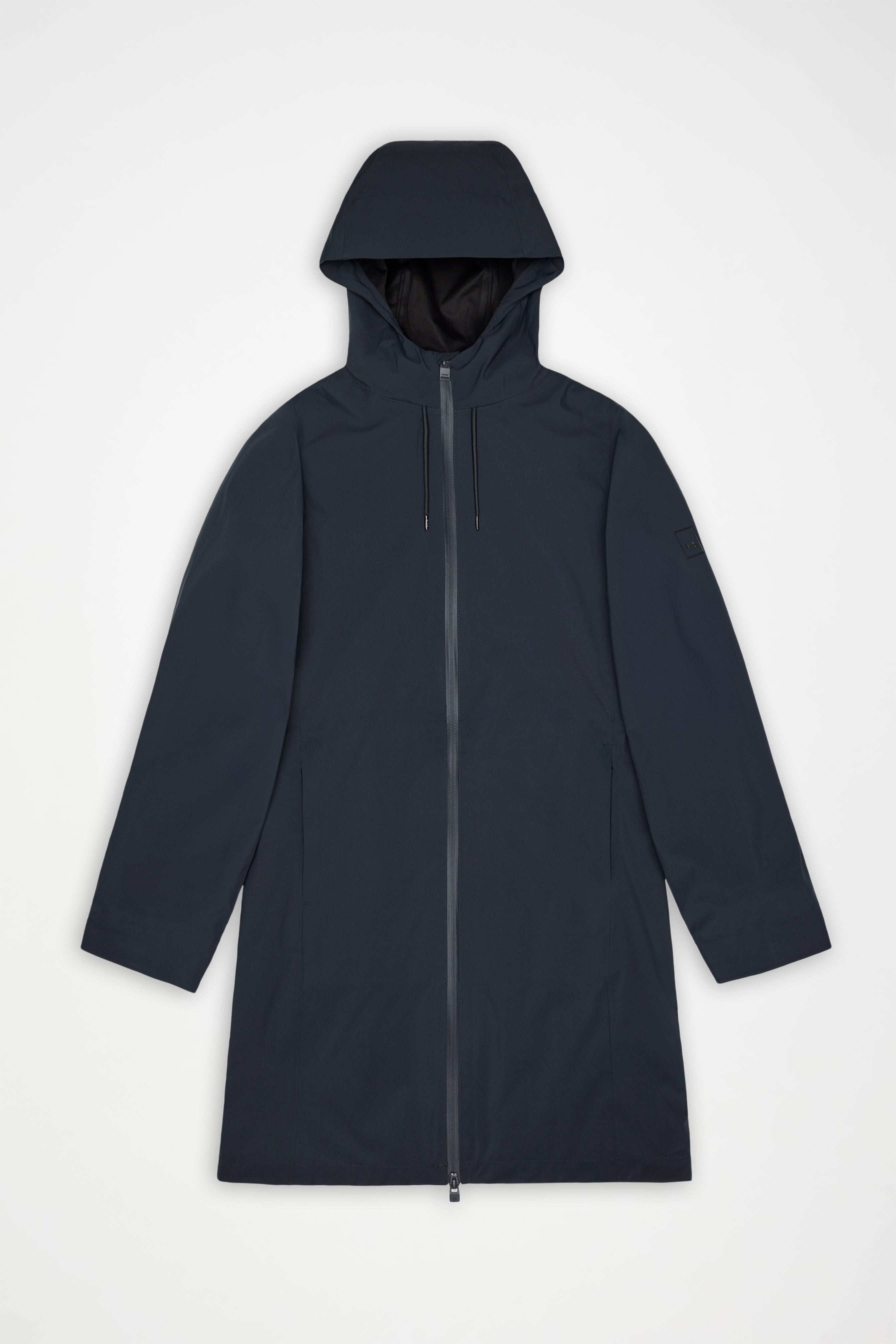 RAINS Suva Hardshell Long W Jacket Navy Jacket