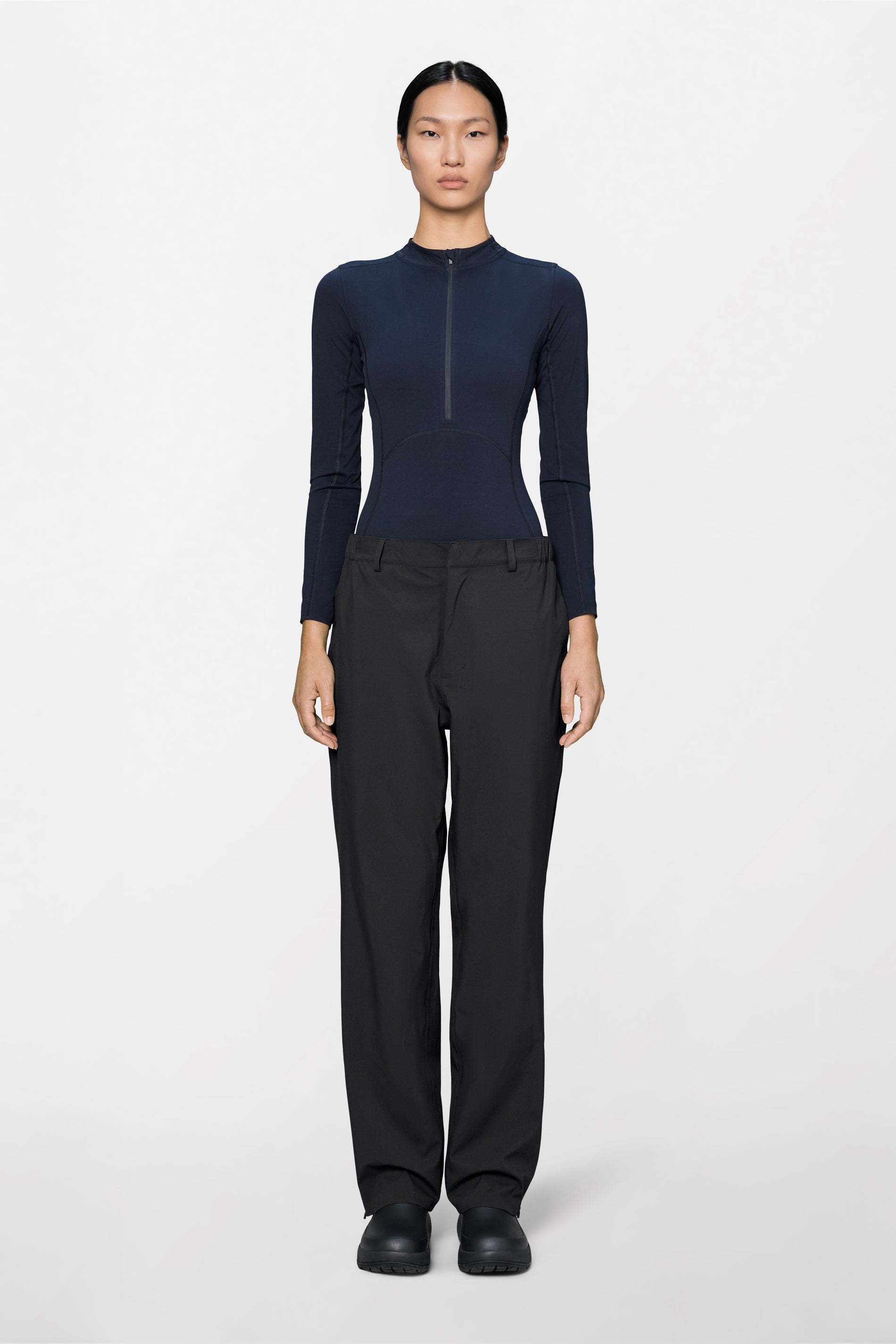 RAINS Suva Hardshell Pants Regular Black Pants