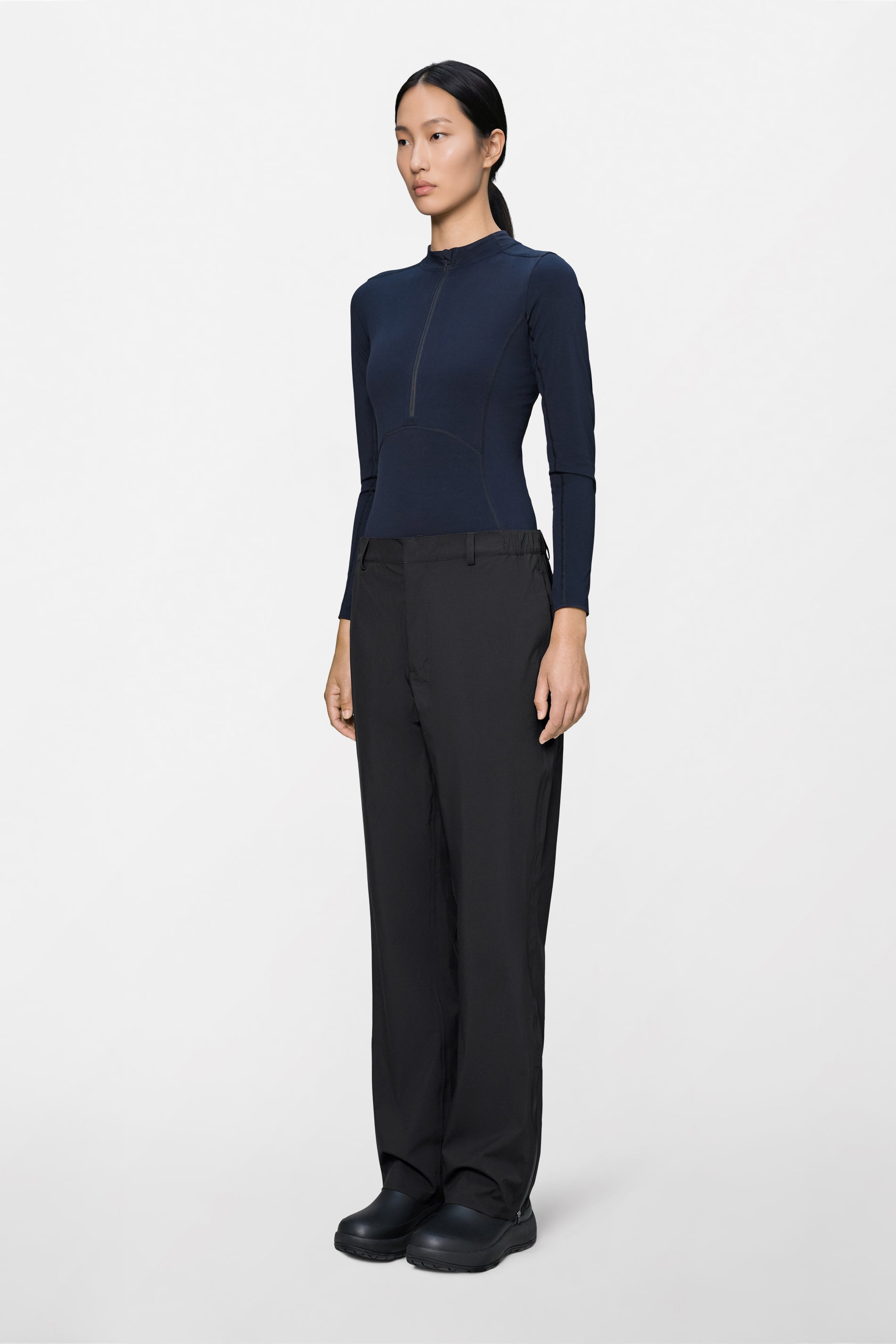 RAINS Suva Hardshell Pants Regular Black Pants