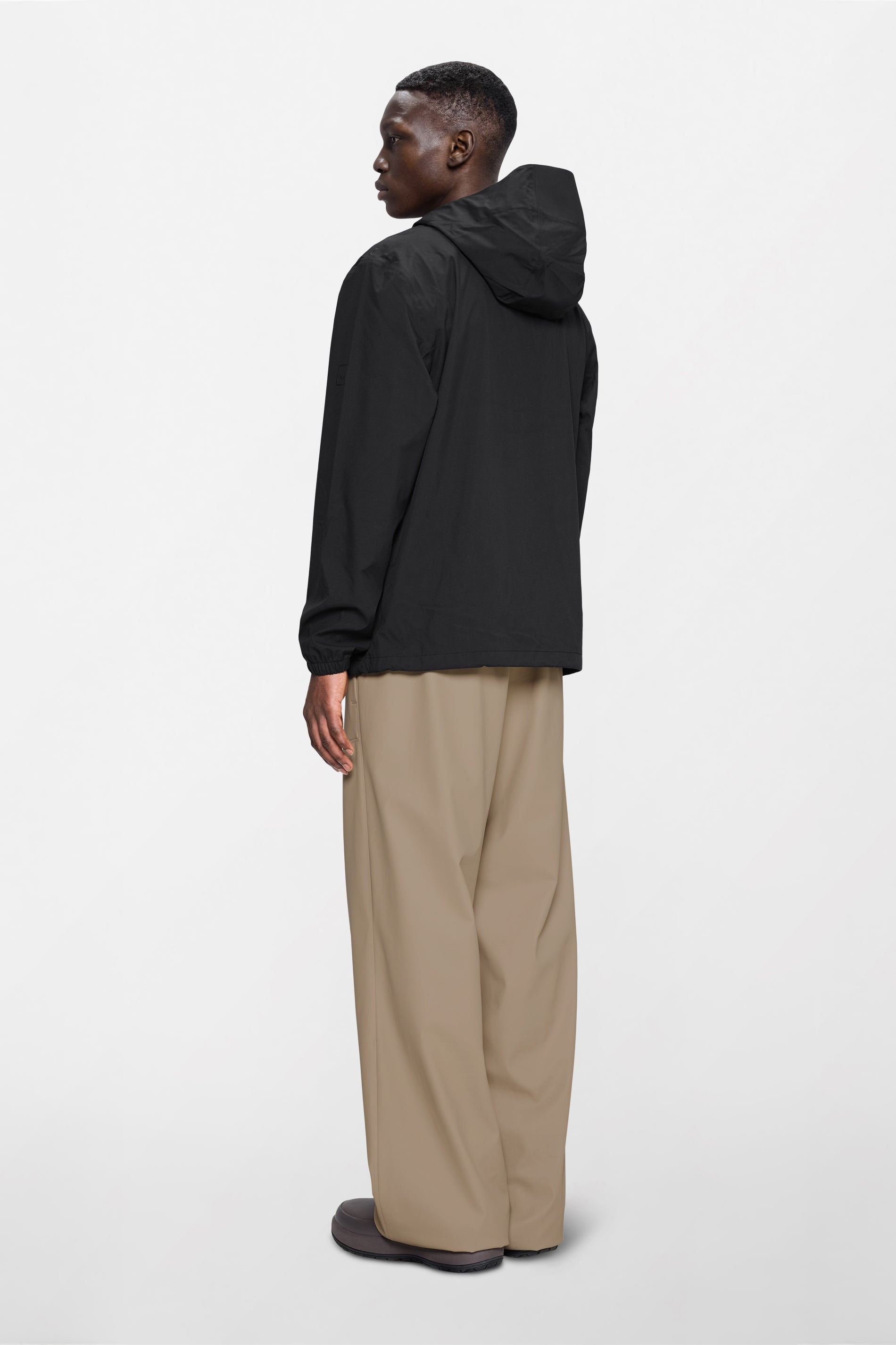 RAINS Suva Hardshell Pocket Jacket Black Jacket