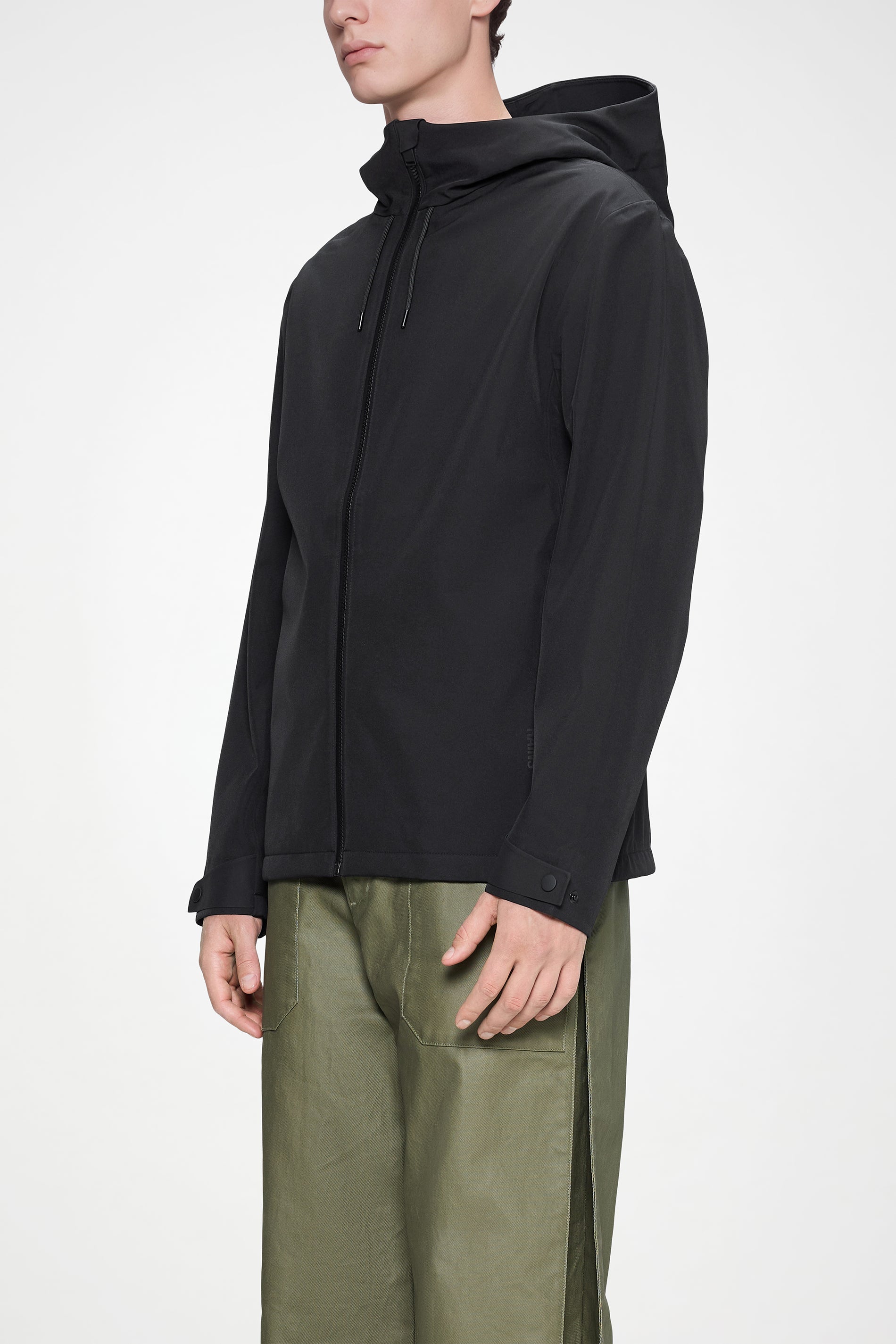 RAINS Suva Softshell Jacket Black Jacket