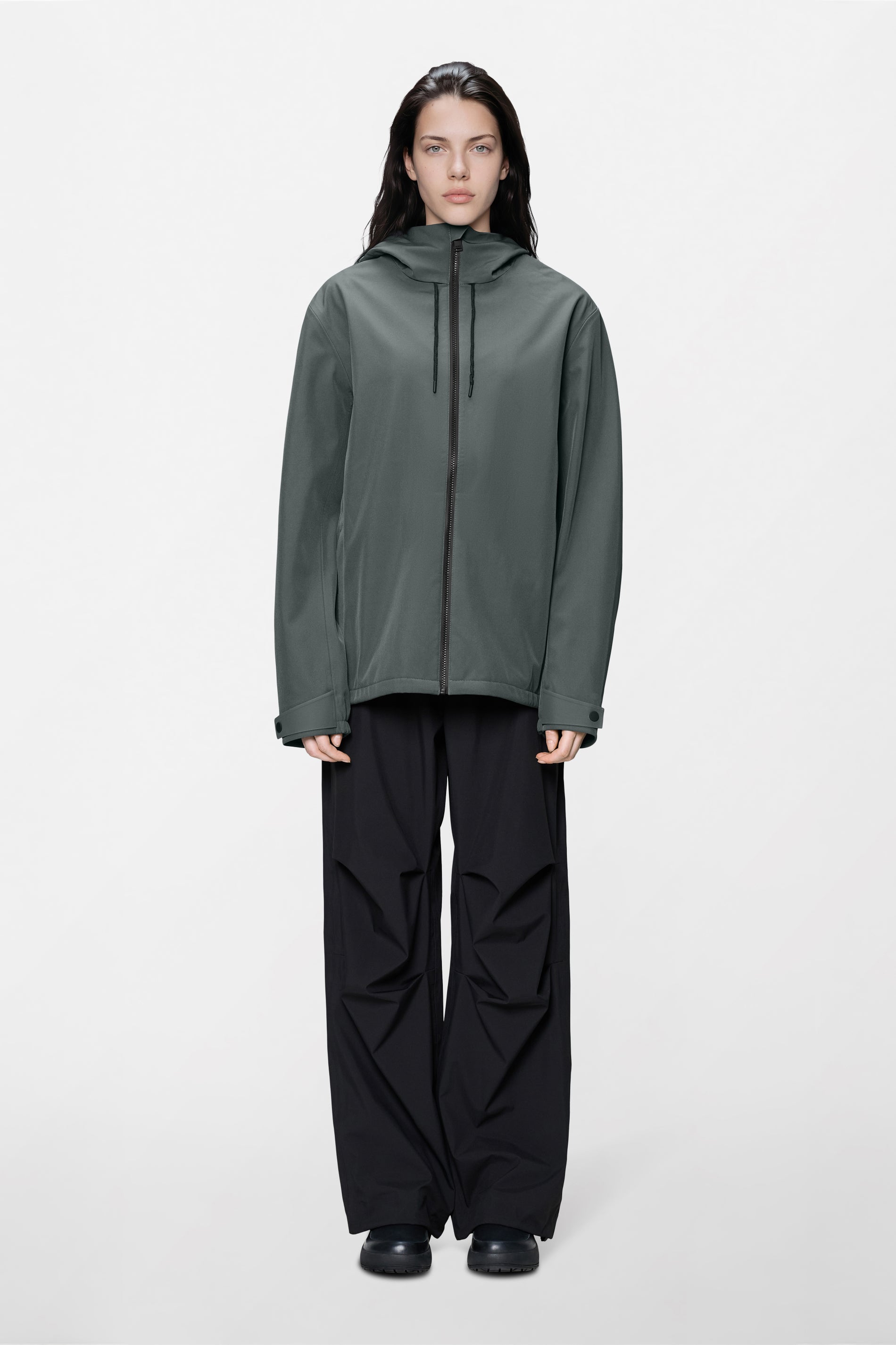 RAINS Suva Softshell Jacket Dark Grey Jacket