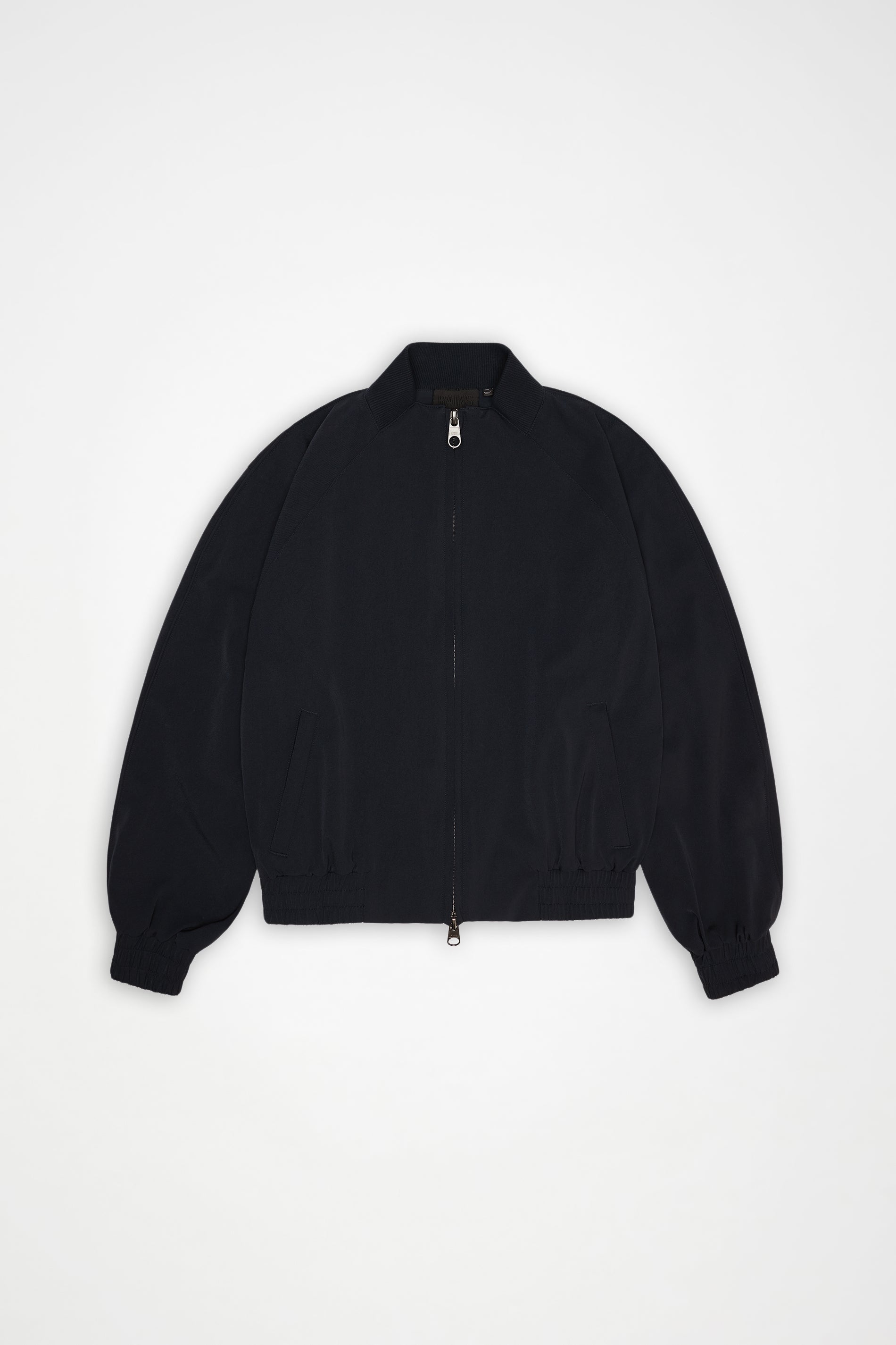 RAINS Tech Woven Bomber Jacket Navy Jacket