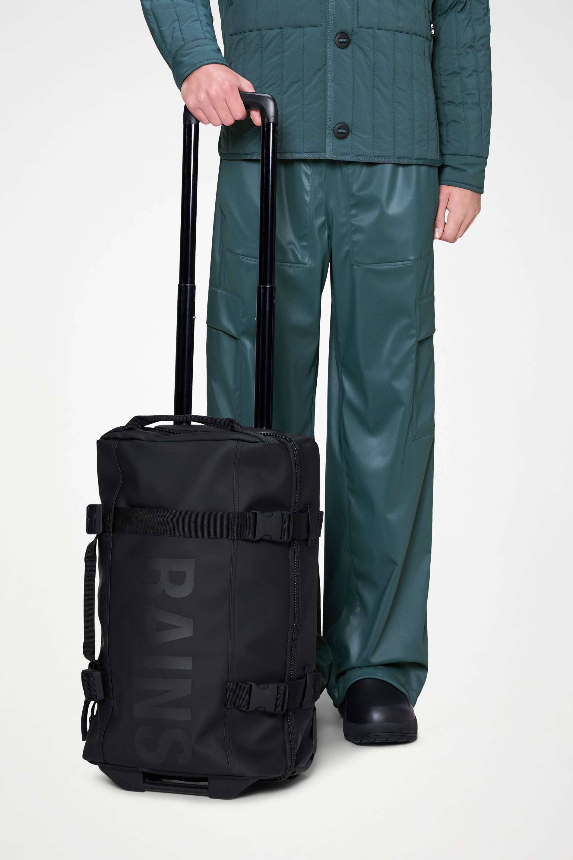RAINS Texel Cabin Bag Black 35L H55 x D20 x W31 cm Cabin