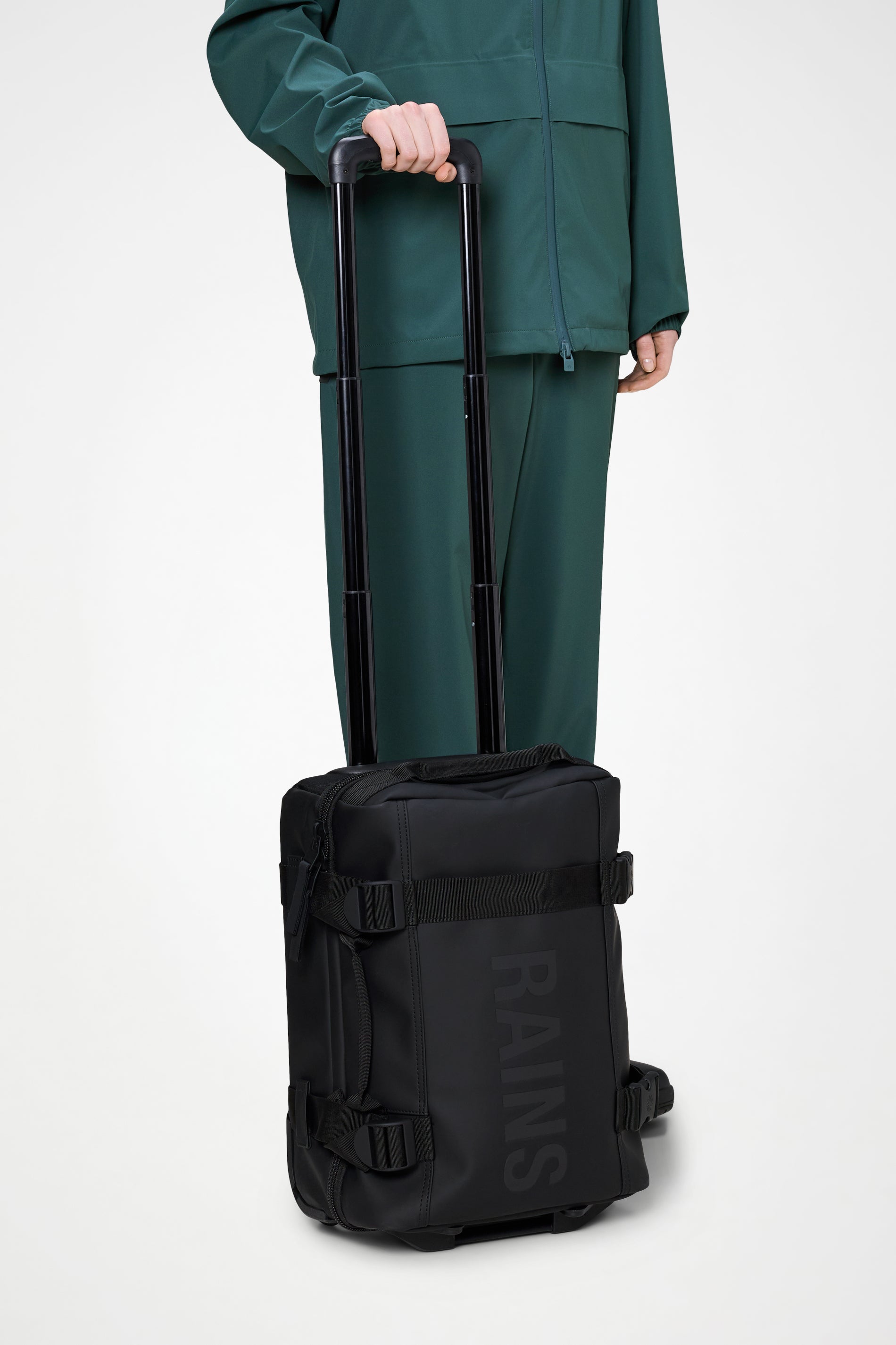RAINS Texel Cabin Bag Mini Black 27L H45 x D20 x W31 cm Cabin