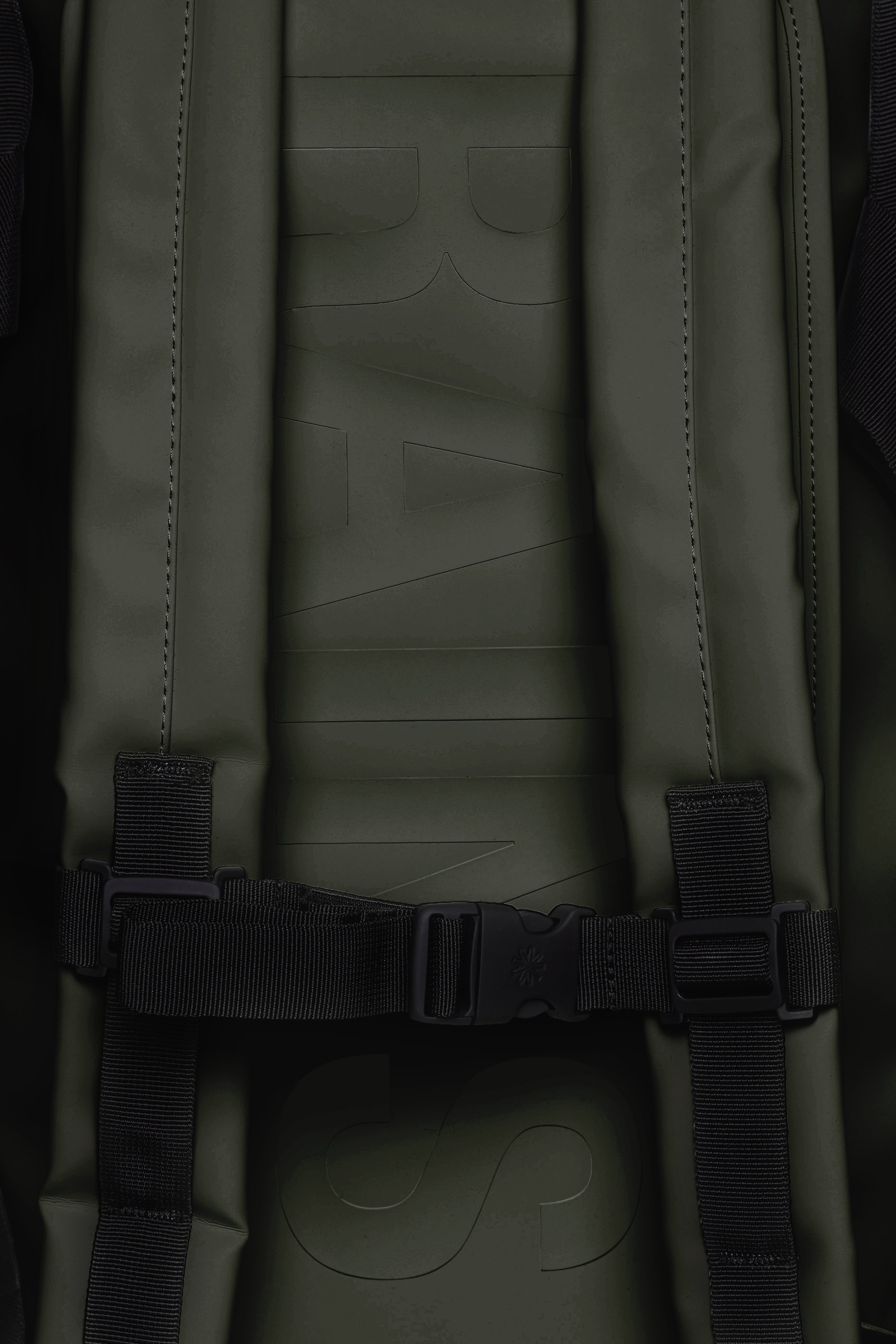 RAINS Texel Duffel Bag Small Green 43L H28 x D28 x W55 cm Duffel