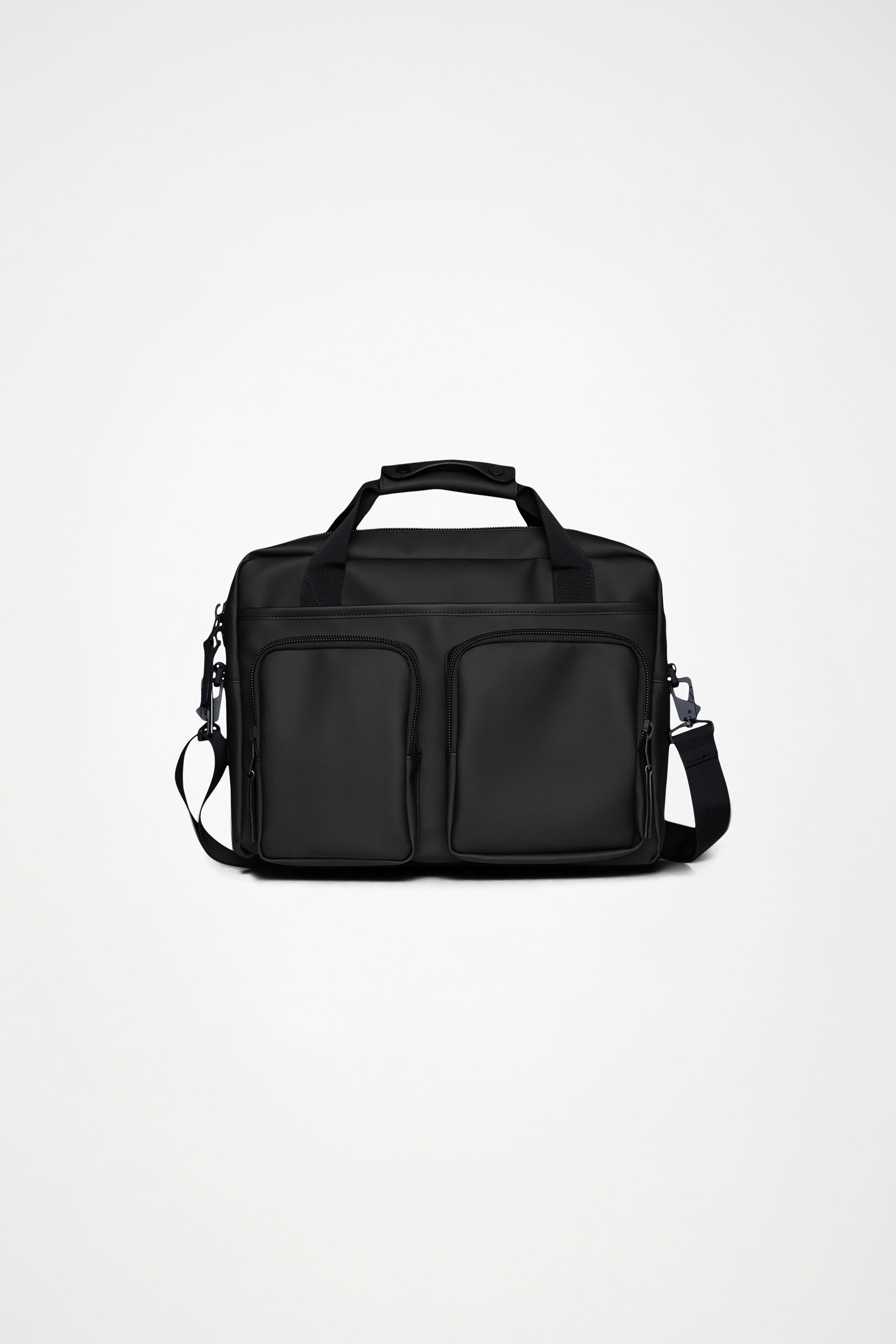 RAINS Texel Tech Bag Black 10.50L H30 x D9 x W39 cm Crossbody