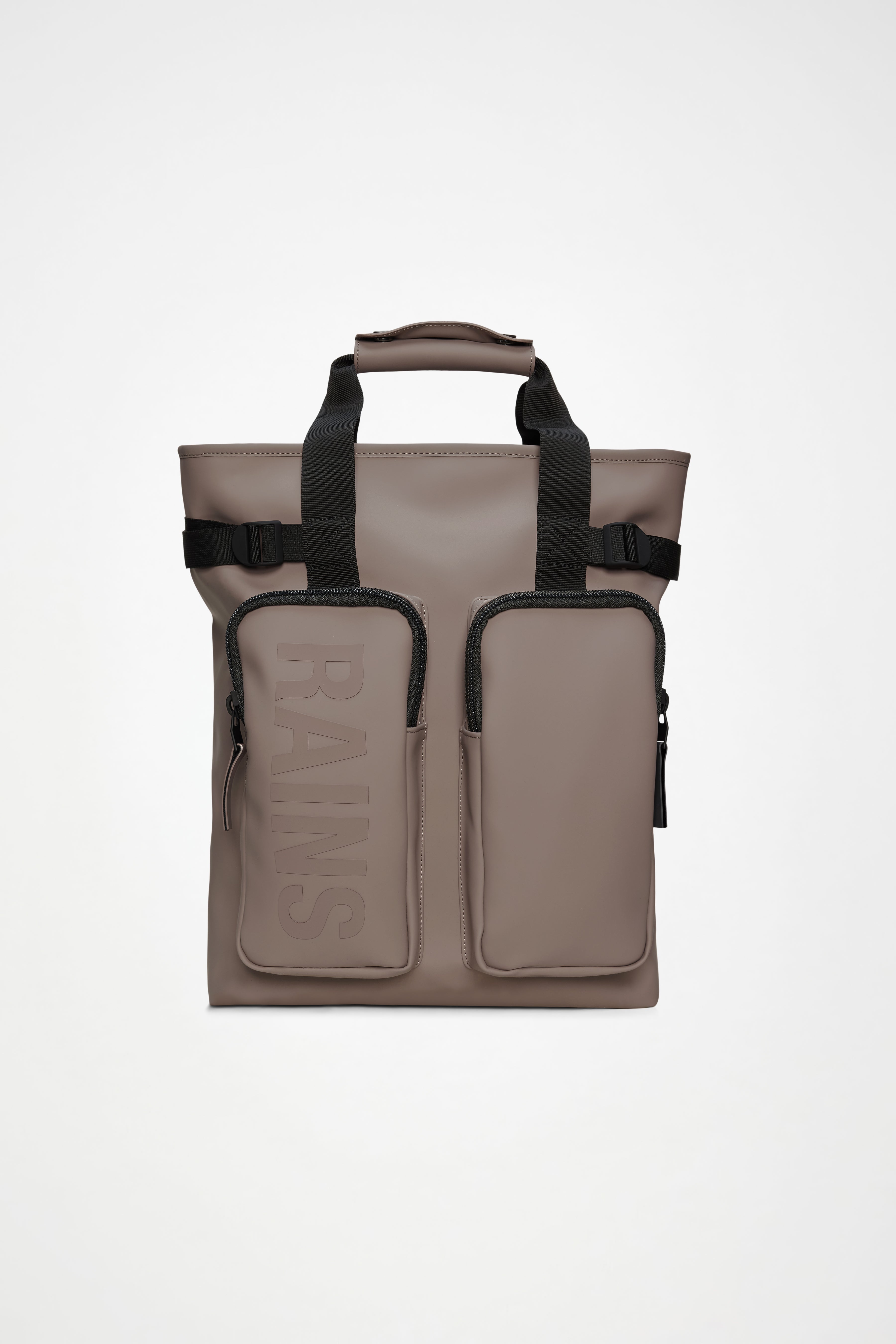 RAINS Texel Tote Backpack Cinder 15L H43 x D12.50 x W32 cm Backpack