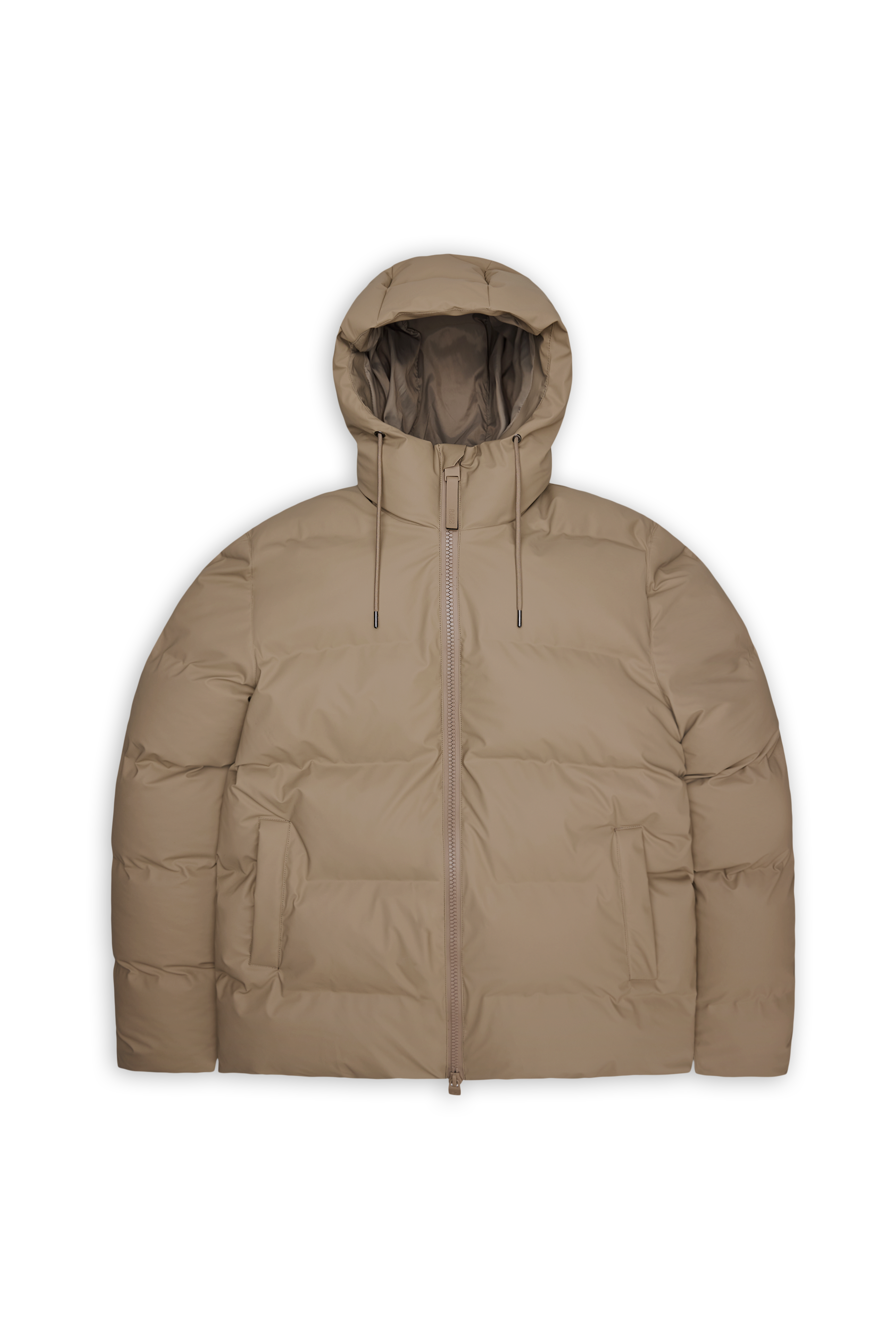 RAINS Alta Puffer Jacket Beige Jacket