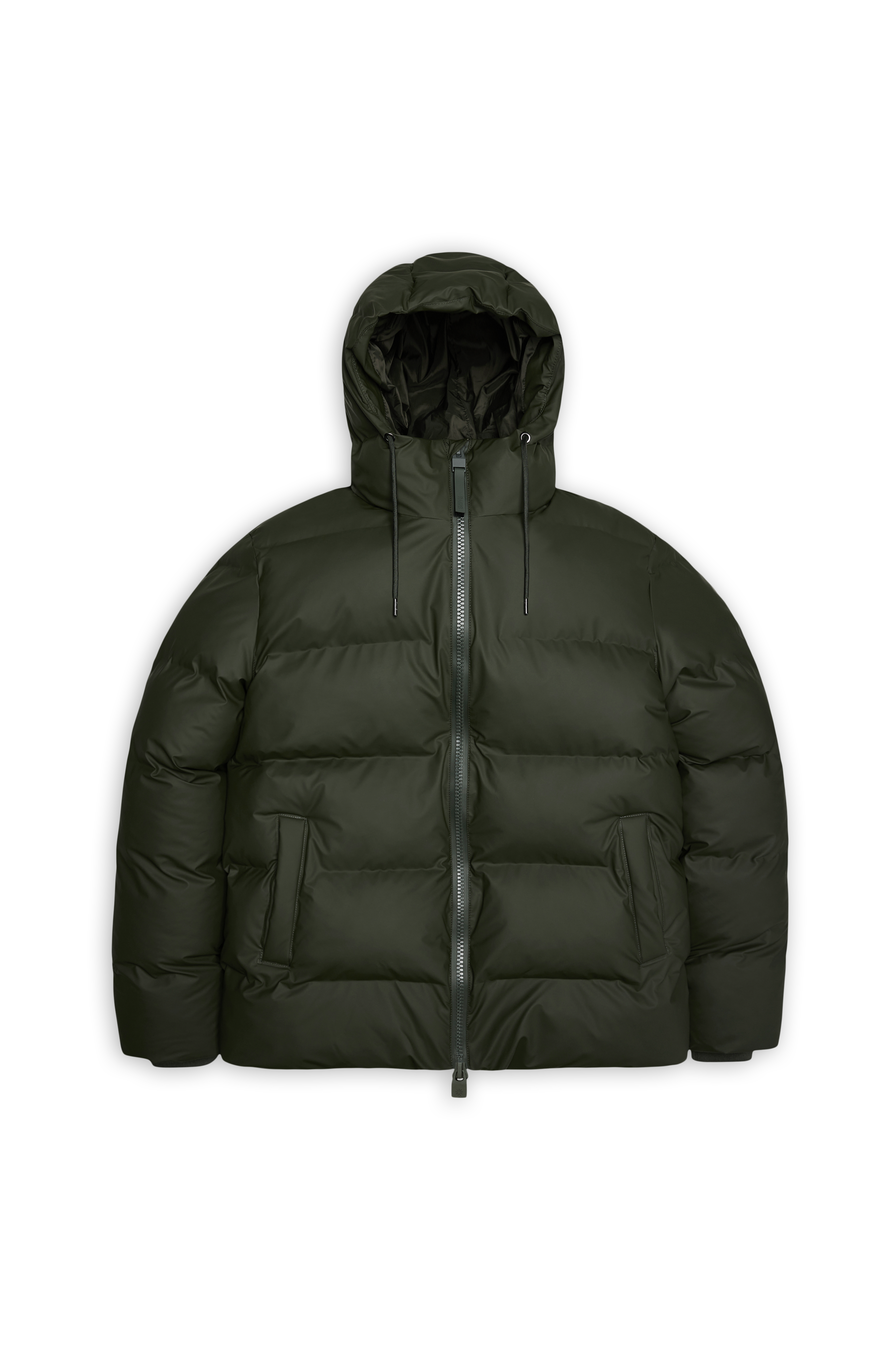 RAINS Alta Puffer Jacket Green Jacket