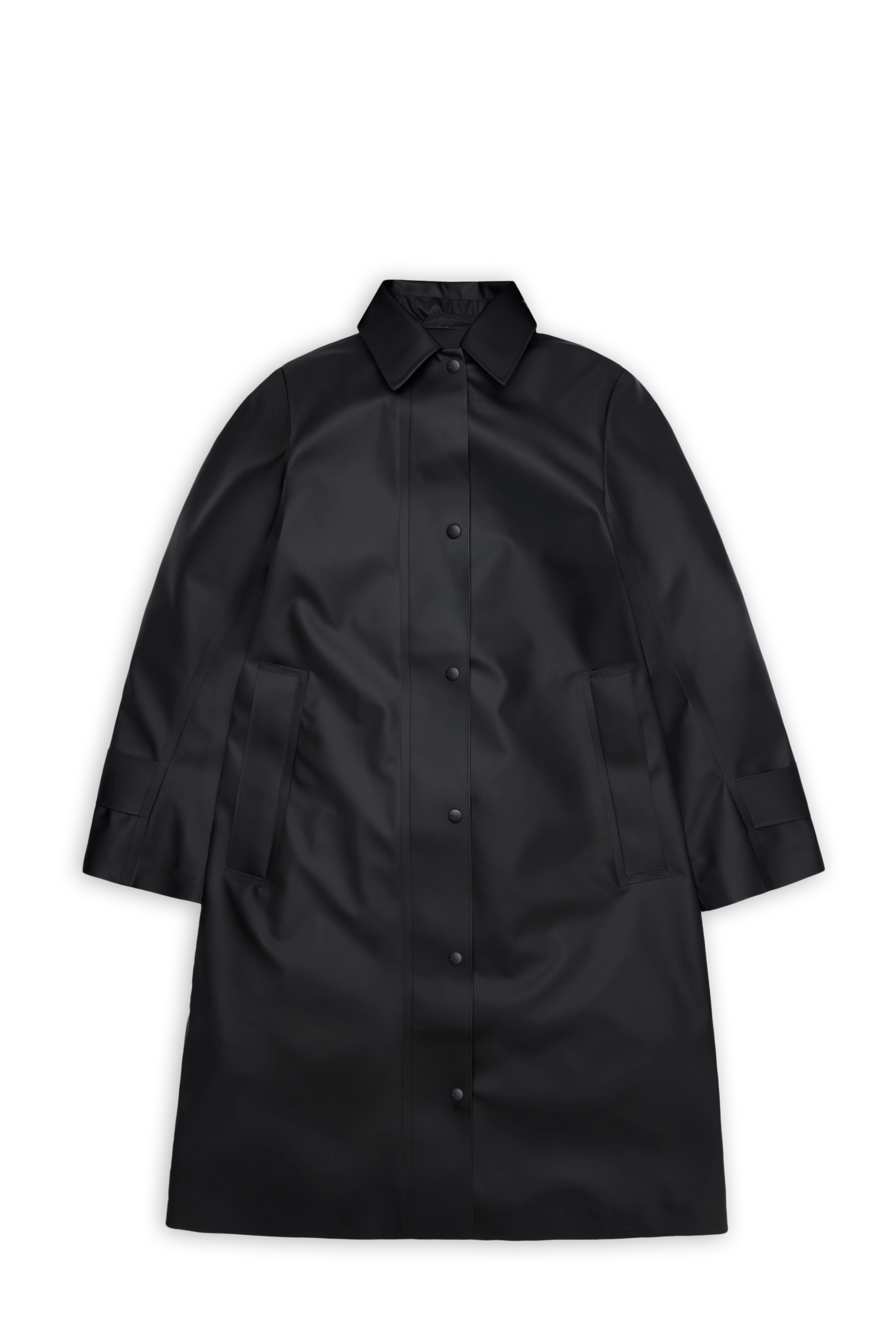 RAINS Nara Long W Jacket Black Jacket