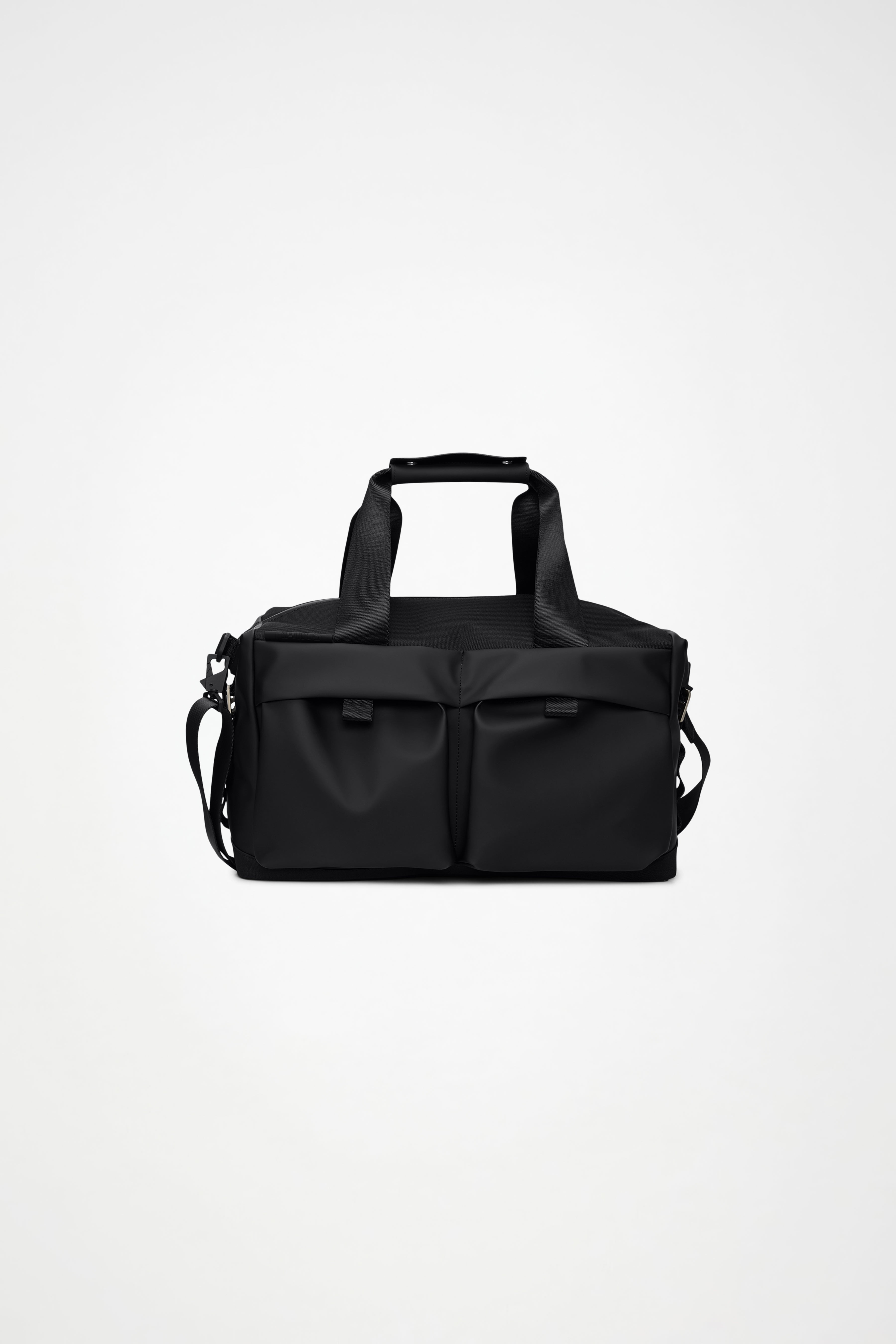 RAINS Otaru Weekend Bag Small Black 33L H30 x D20 x W42 cm Weekender