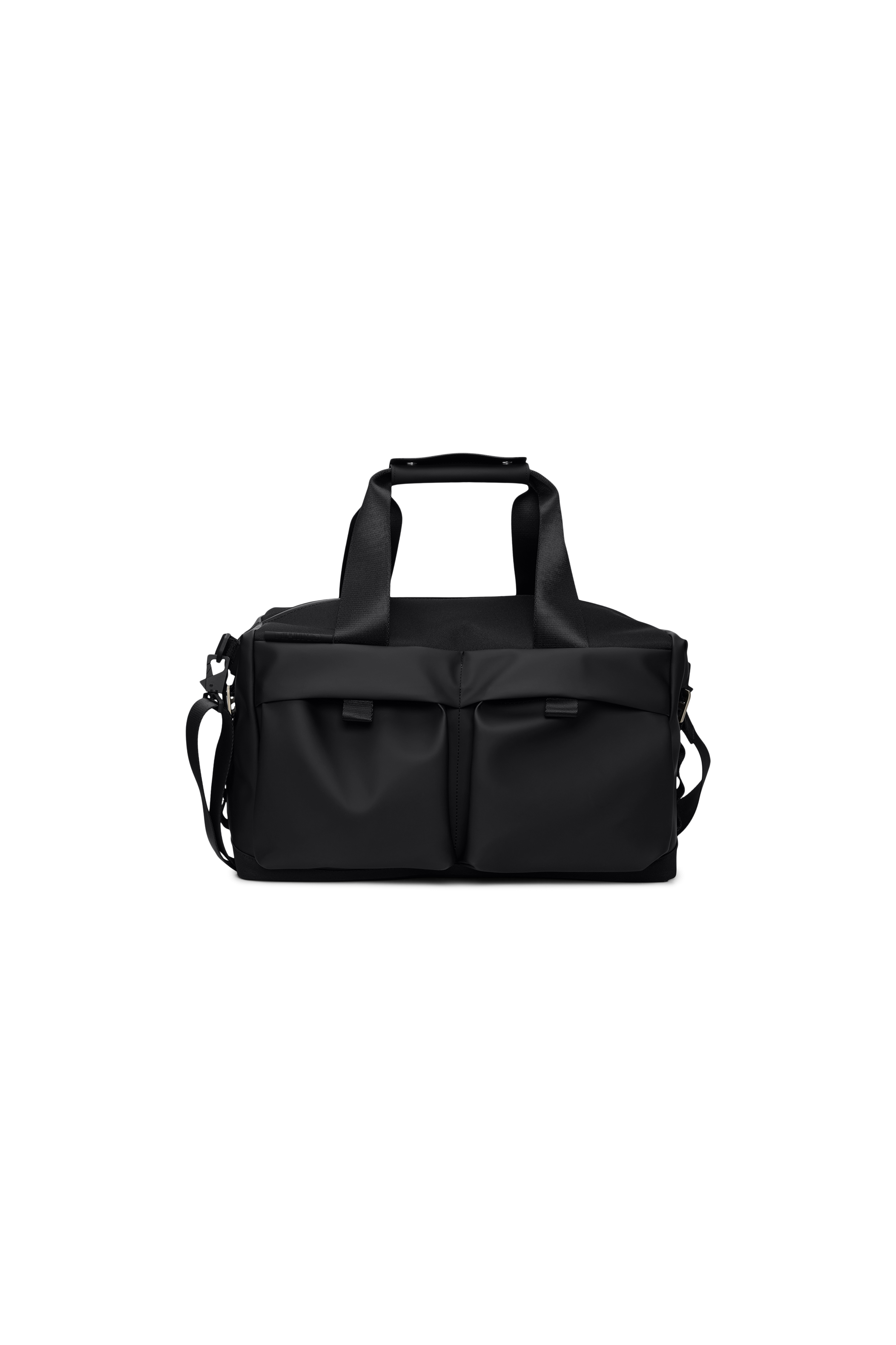 RAINS Otaru Weekend Bag Small Black 33L H30 x D20 x W42 cm Weekender